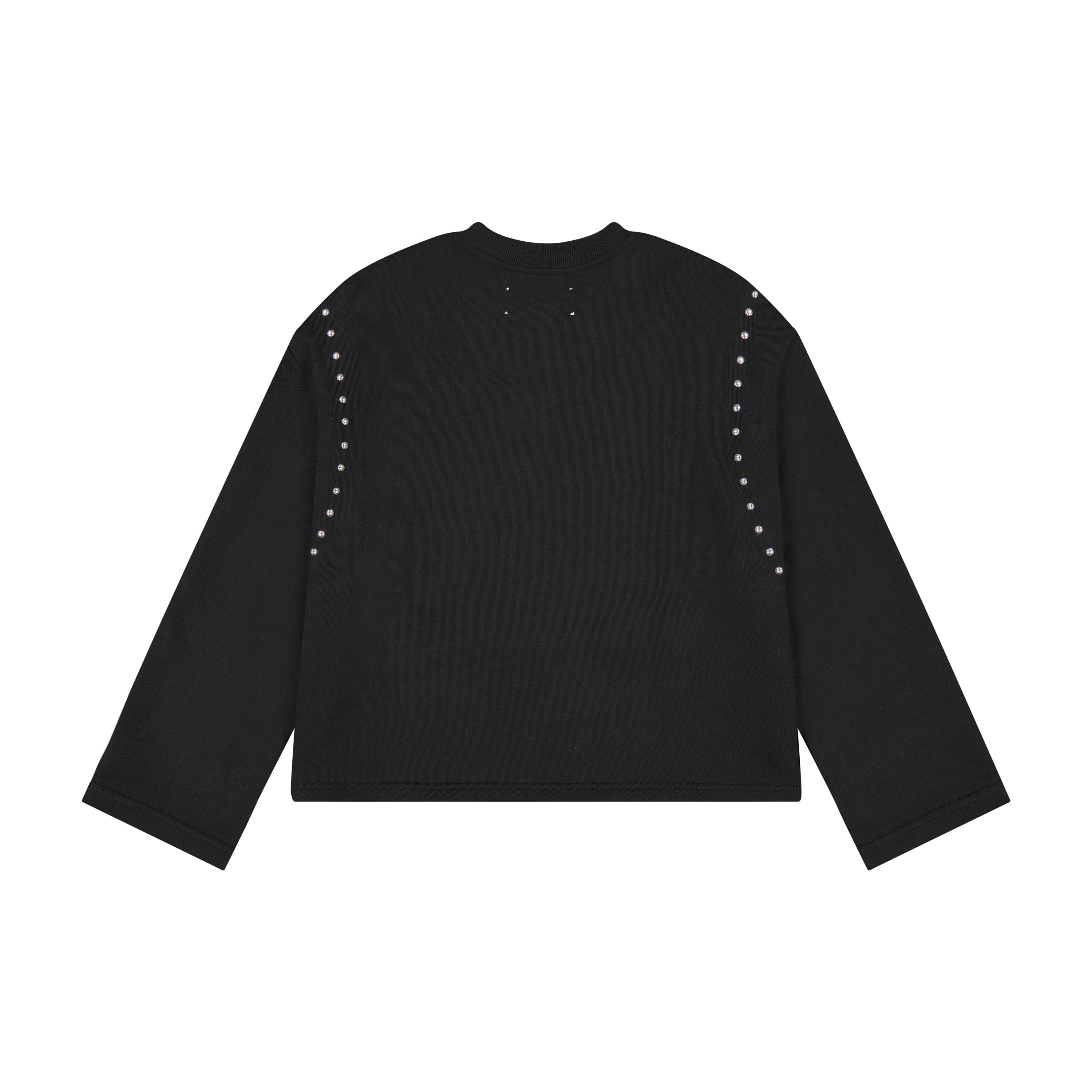 Studded Sweatshirt - Black