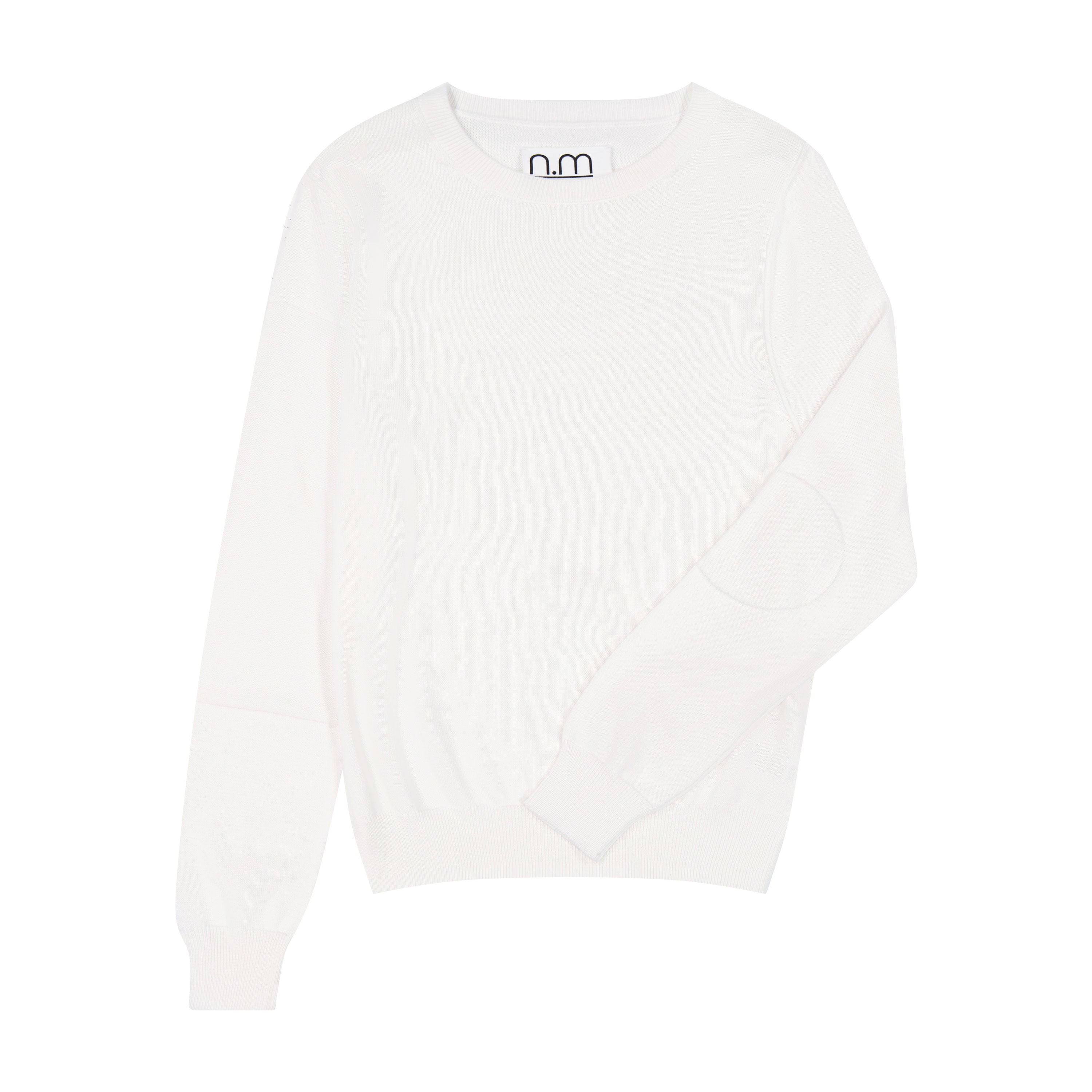 Crewneck Sweater - White