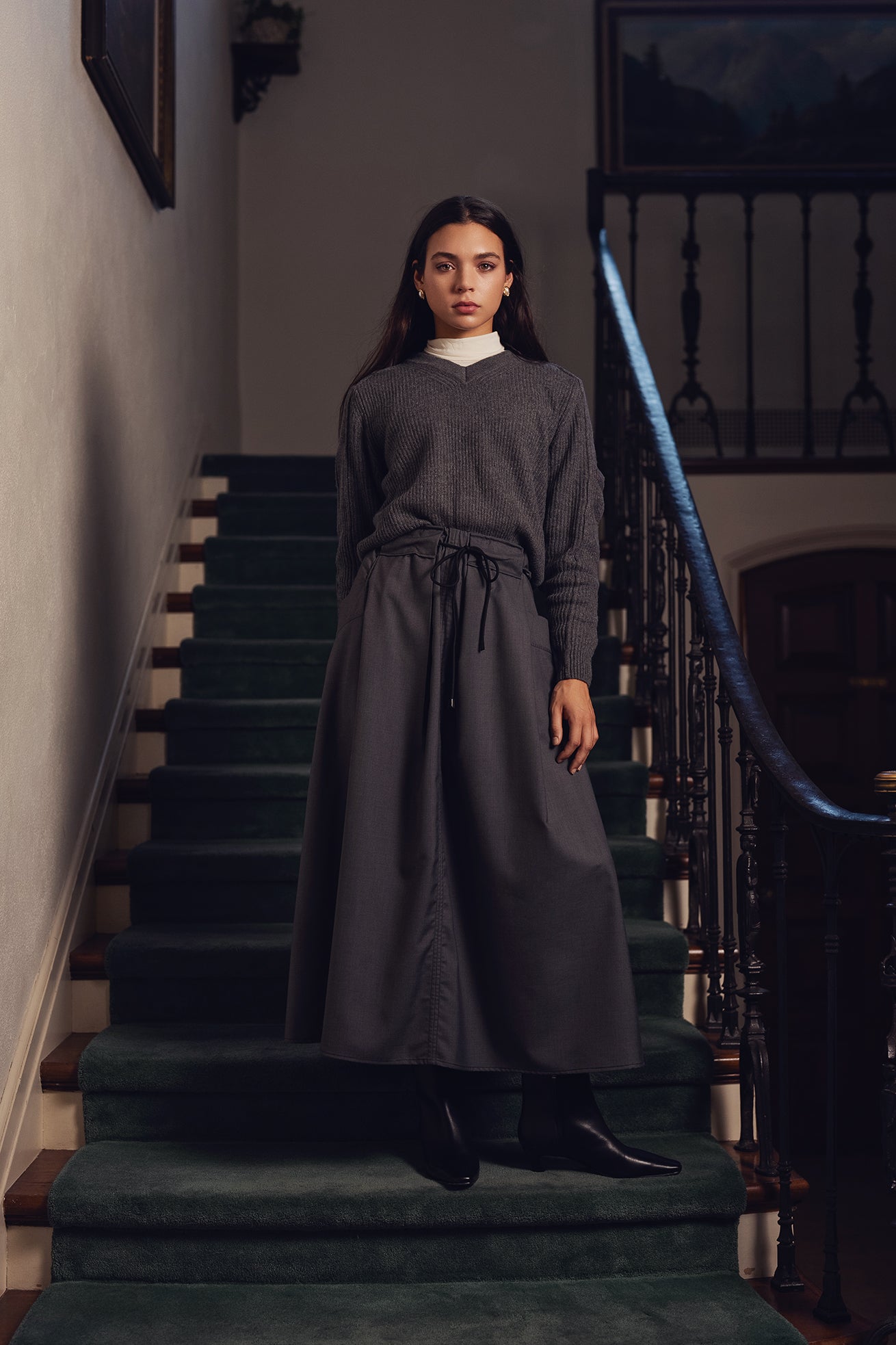 Twill Skirt