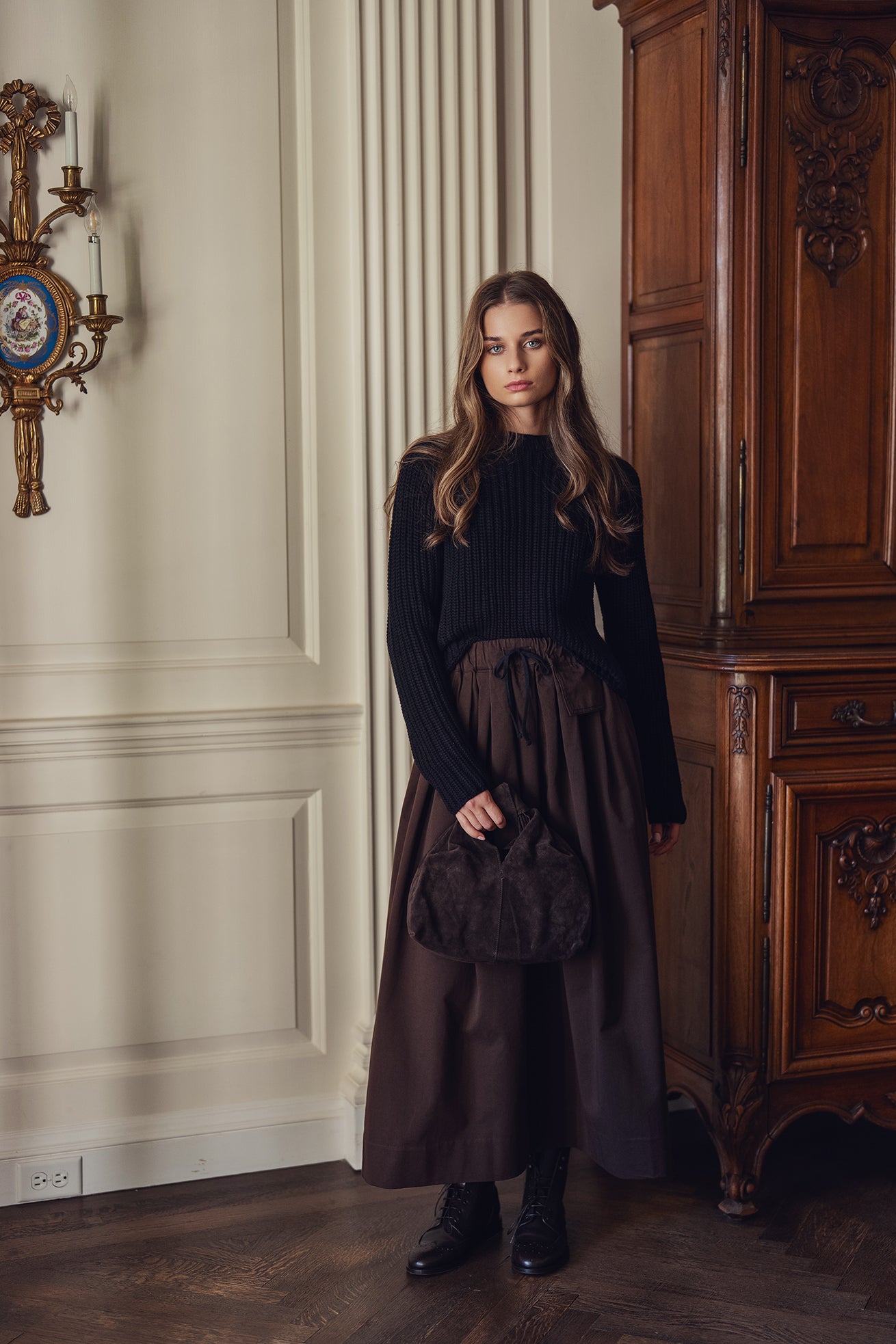 Gathered Skirt