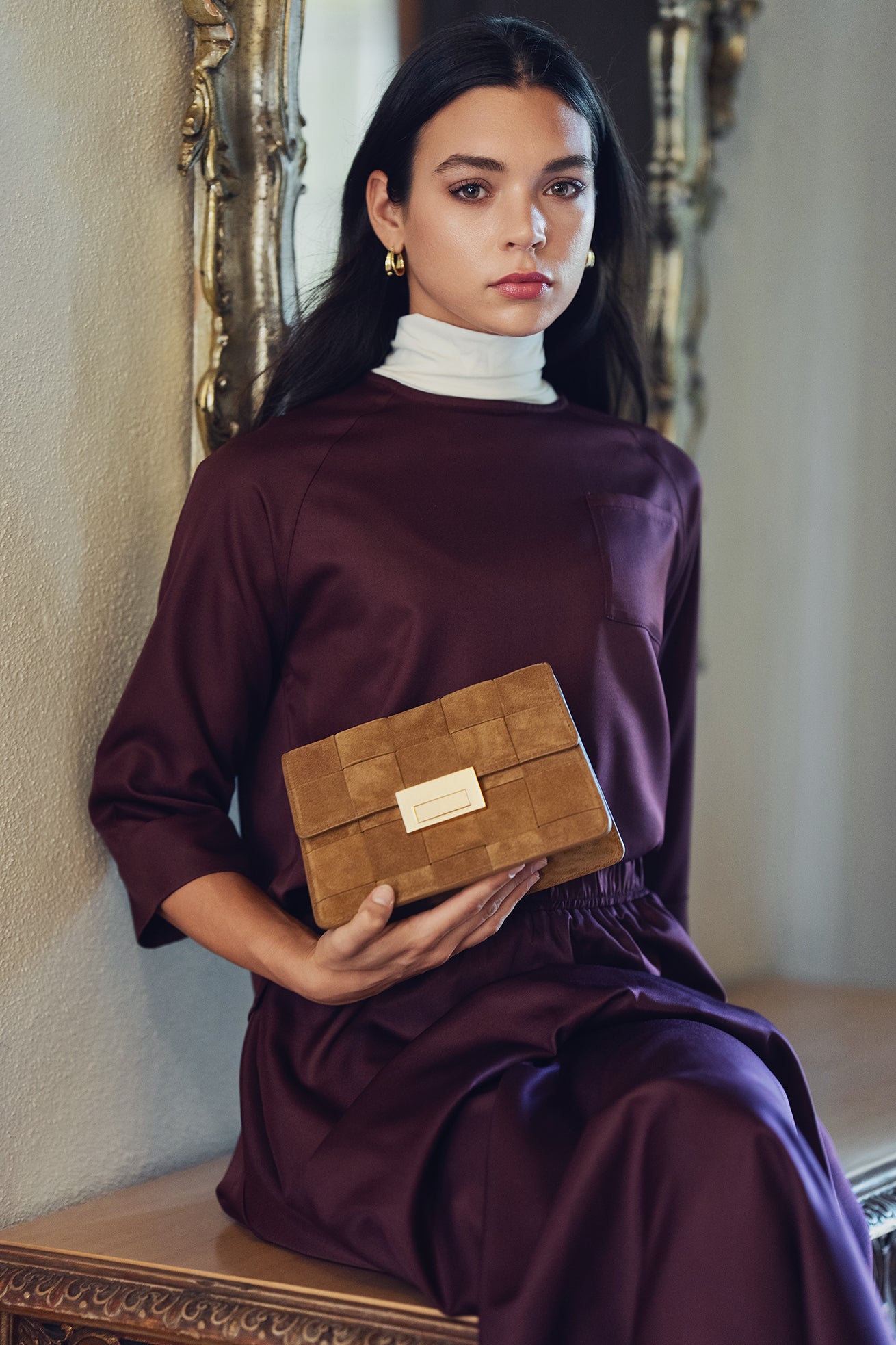 Silky Set - Burgundy