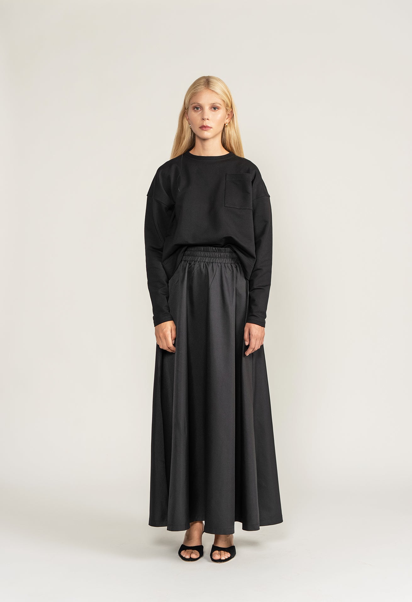 Silk Blend Set - Black