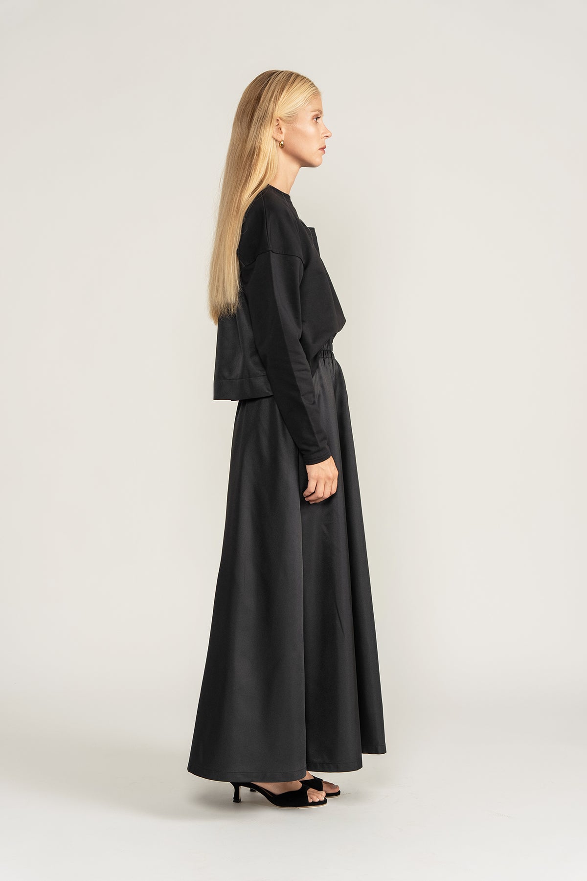 Silk Blend Set - Black