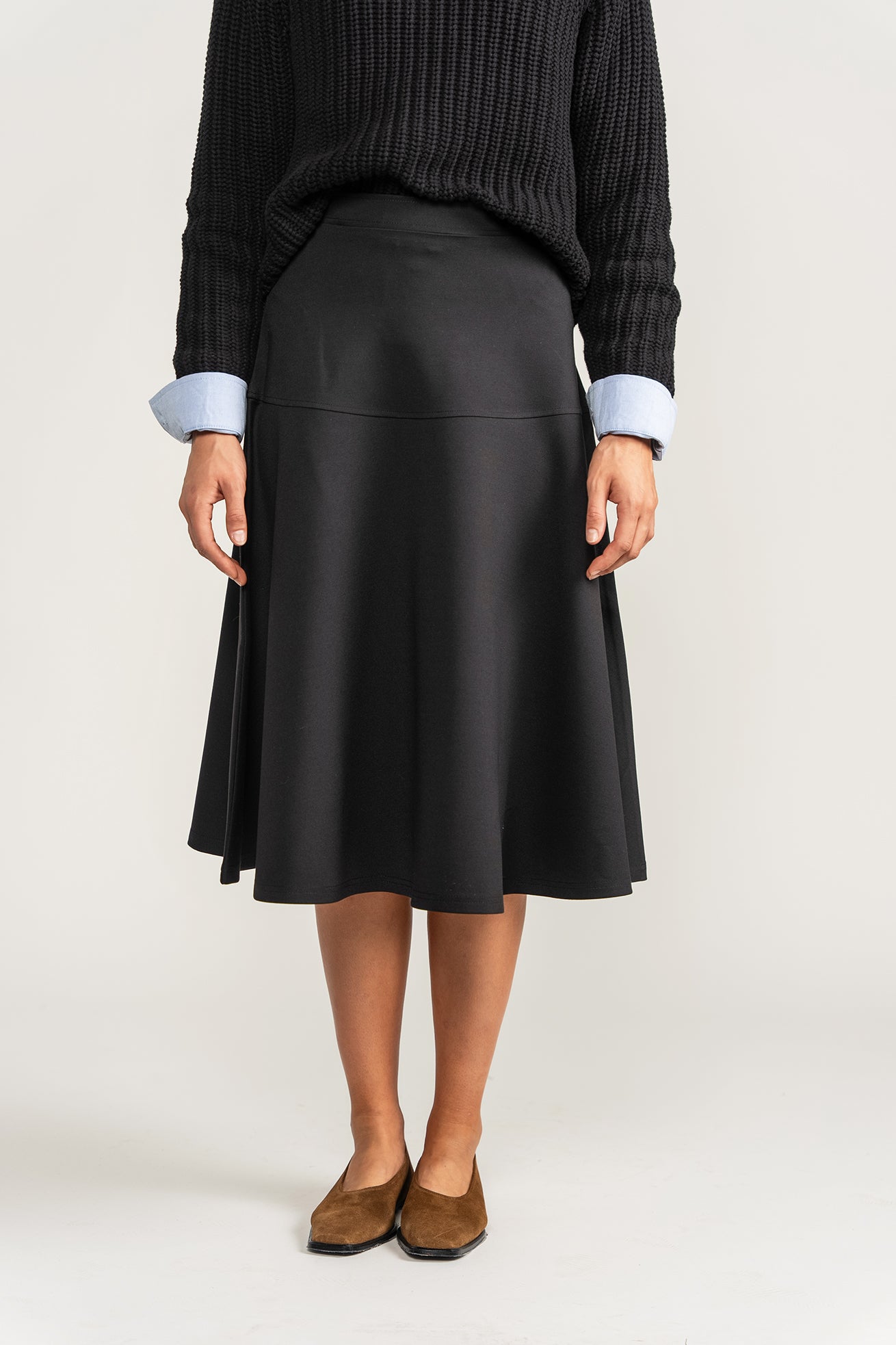Drop-Waist Skirt