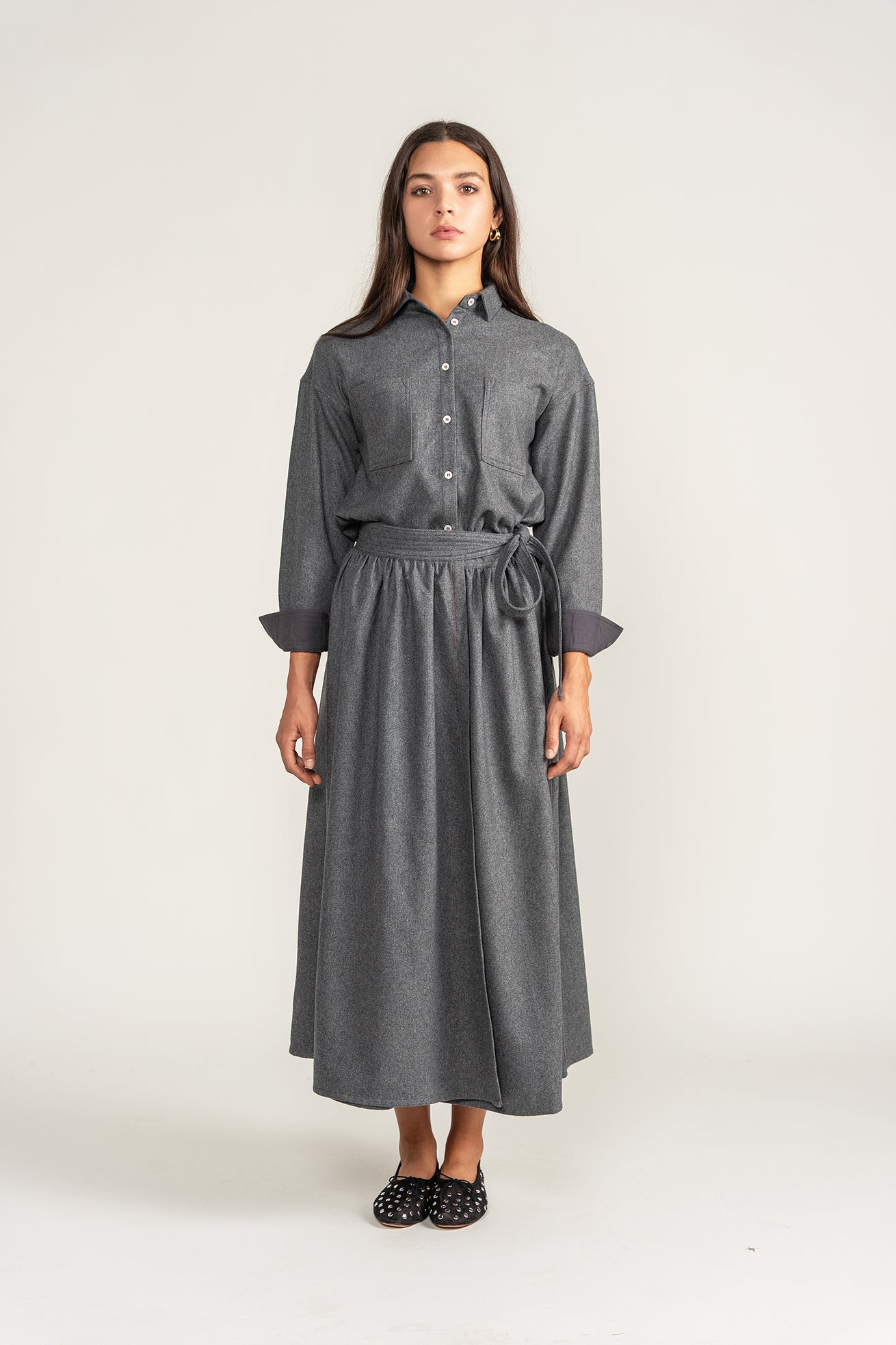 Wool Shirt Set