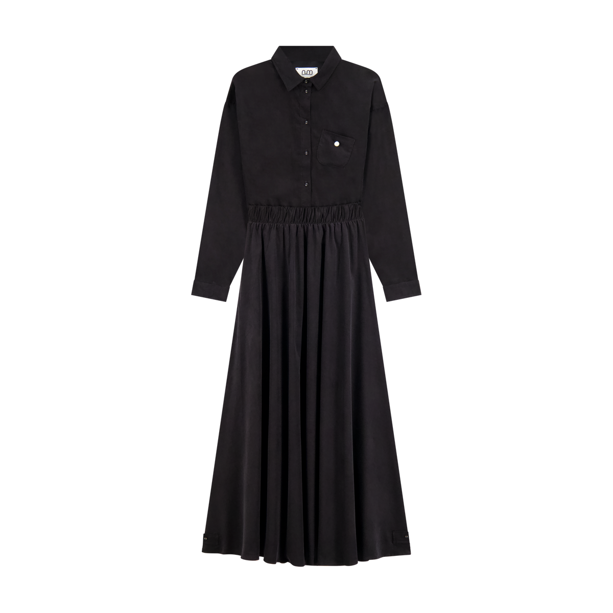 Textured Co-Ord Set - Black