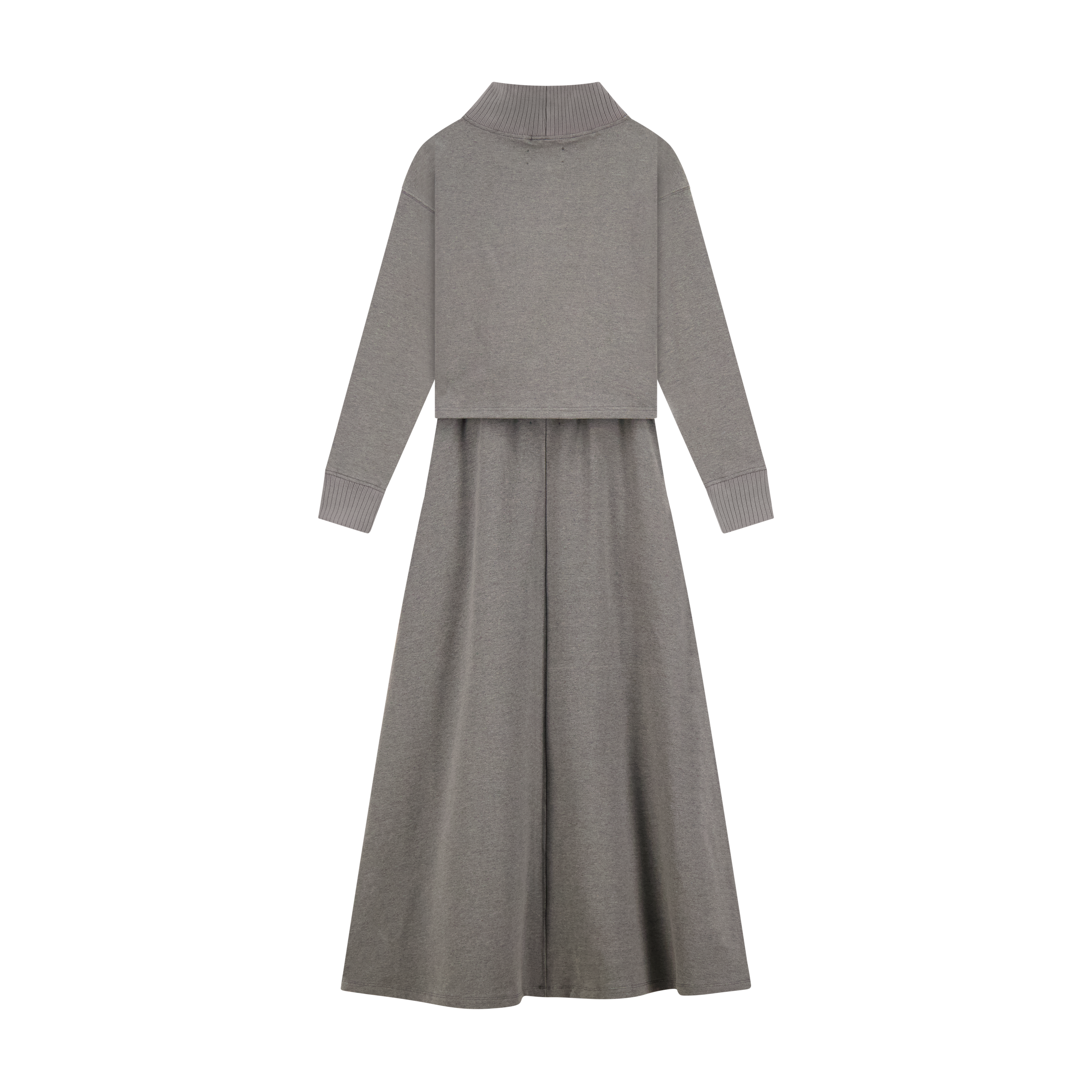 Ribbed Edge Set - Grey