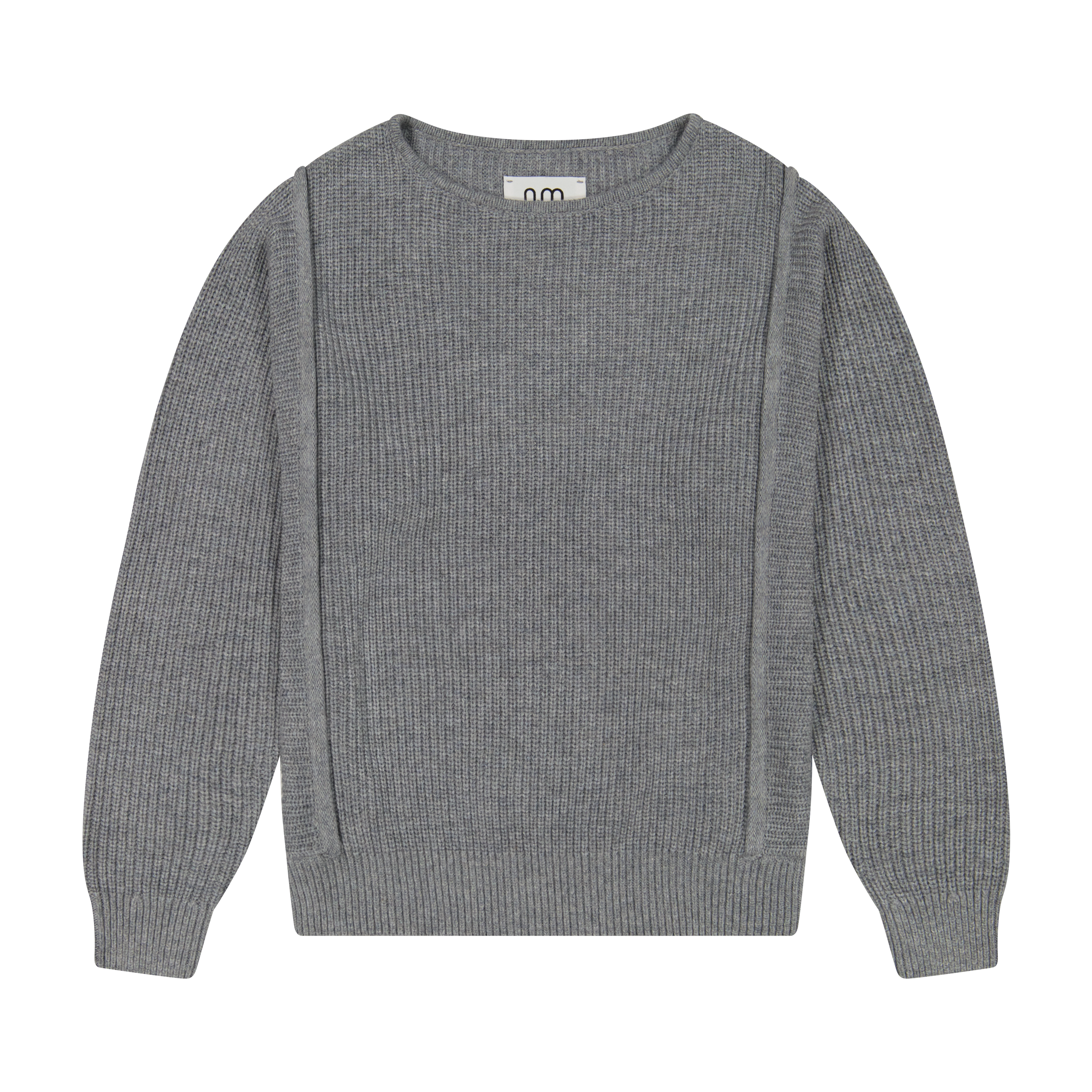 Contrast Knit Sweater