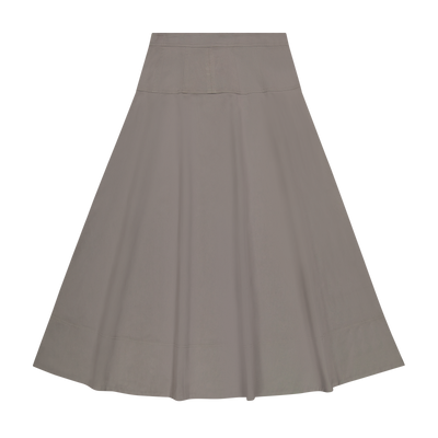 Yoke Skirt - Grey