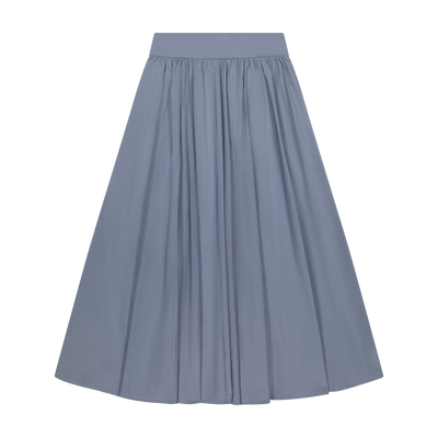 Taffeta Skirt - Slate Blue
