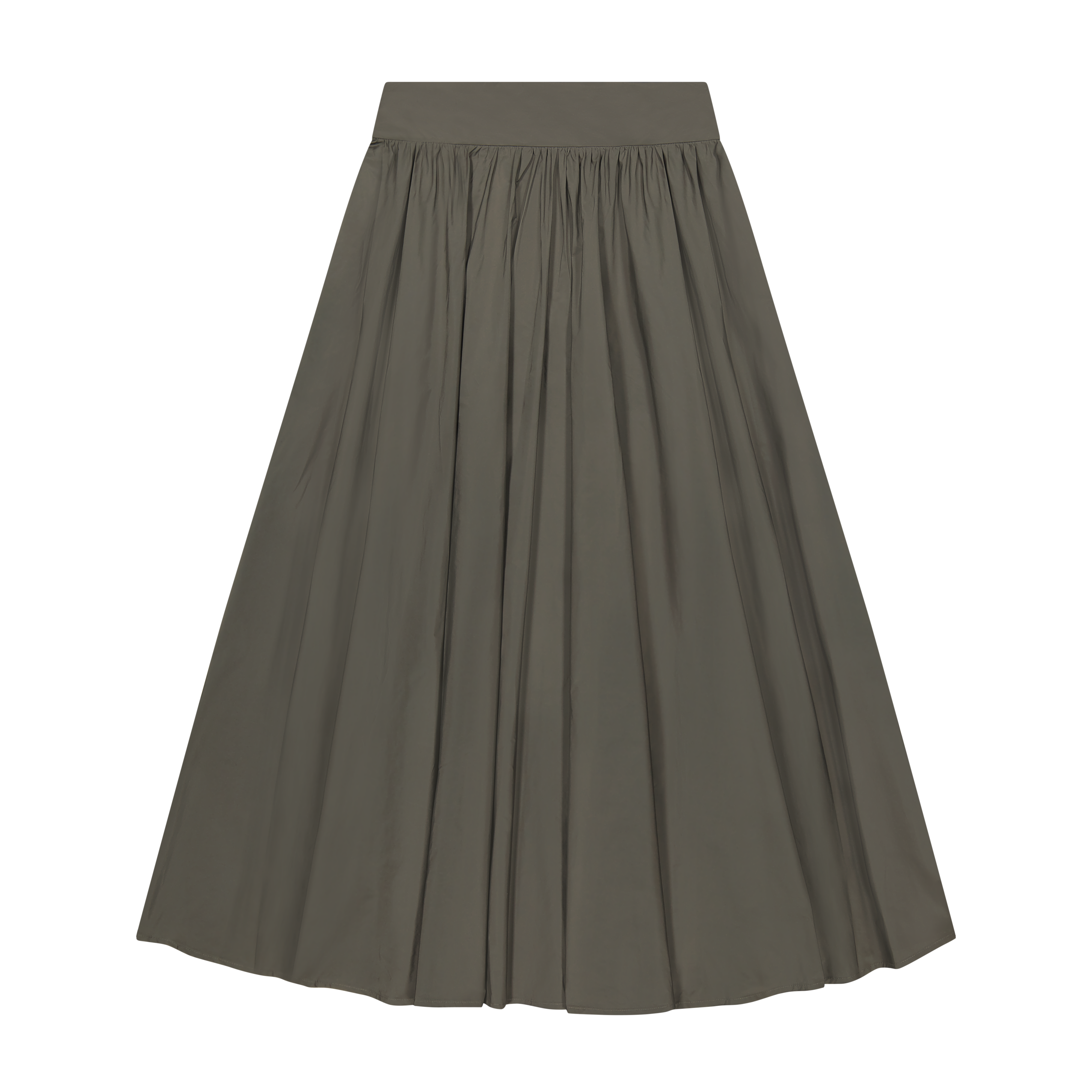 Taffeta Skirt - Steel