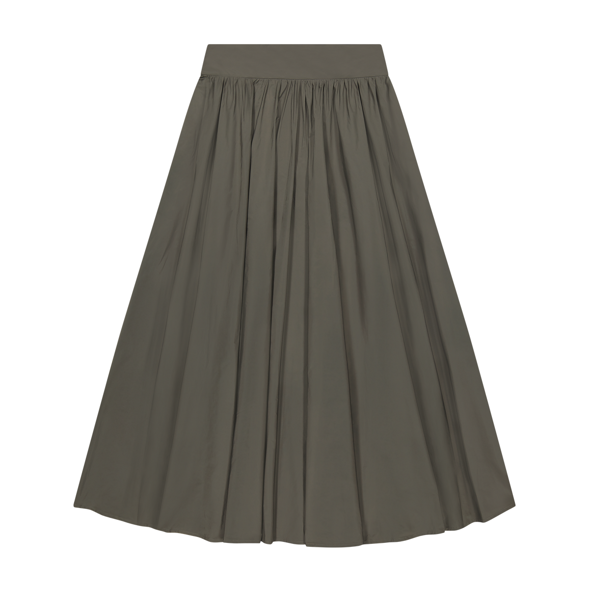 Taffeta Skirt - Steel