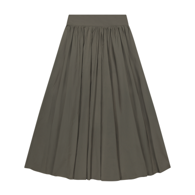 Taffeta Skirt - Steel