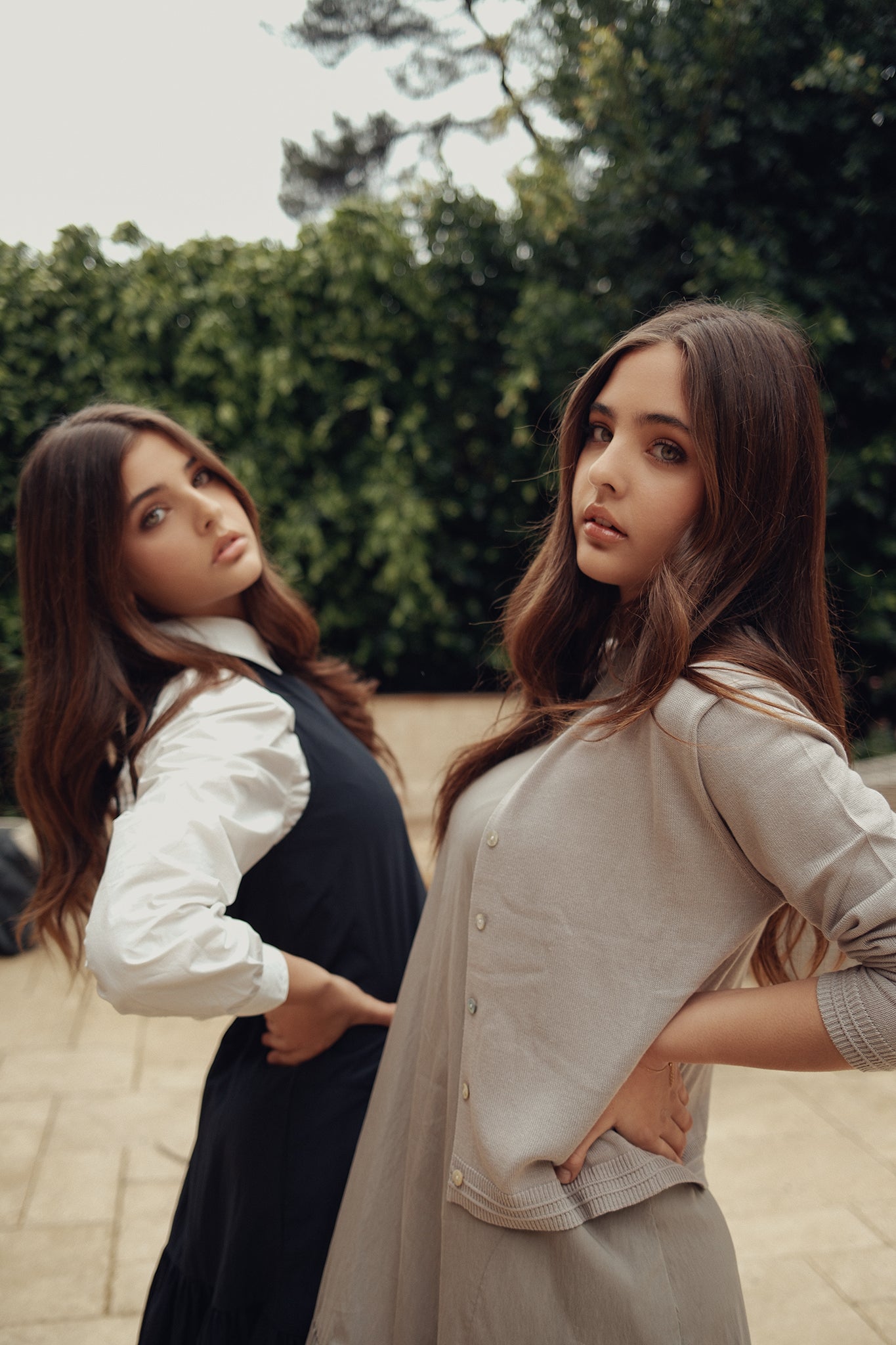 Tiered Sleeveless Dress - Navy