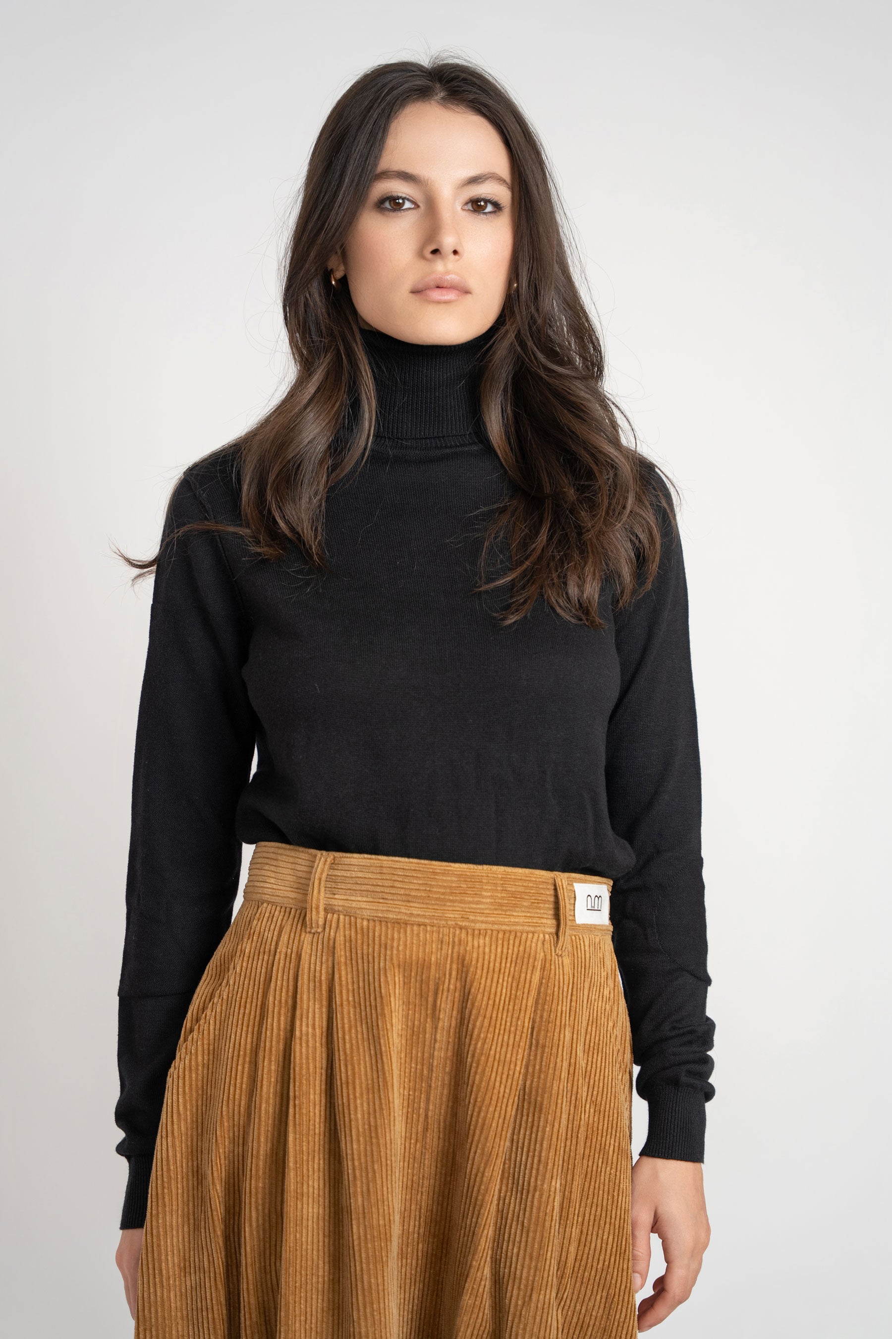 Corduroy Skirt - Beige