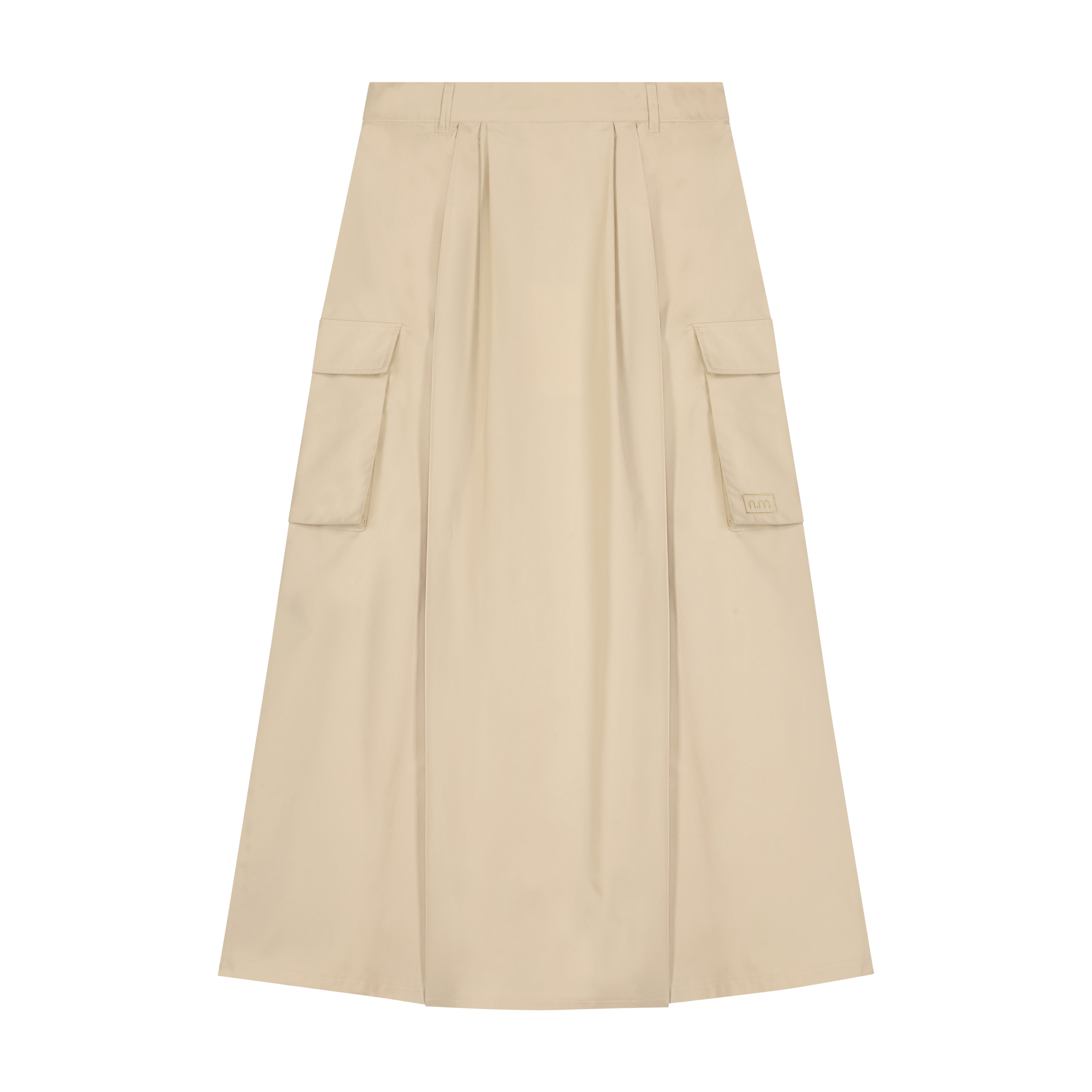 Cargo Pocket Skirt - Beige