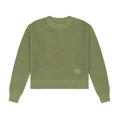 Textured Knit Sweater - Sage