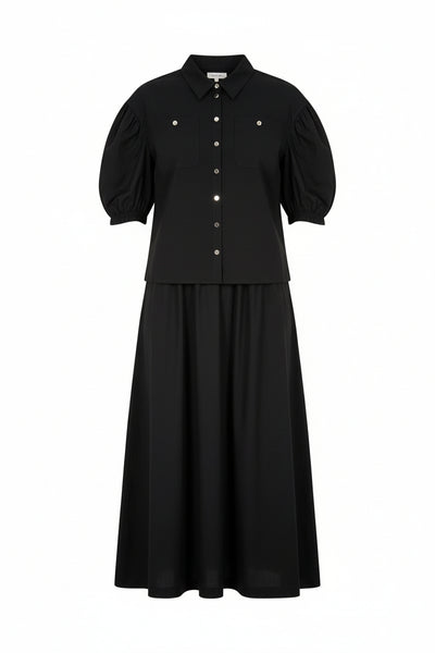 Serenity Cotton Set - Black