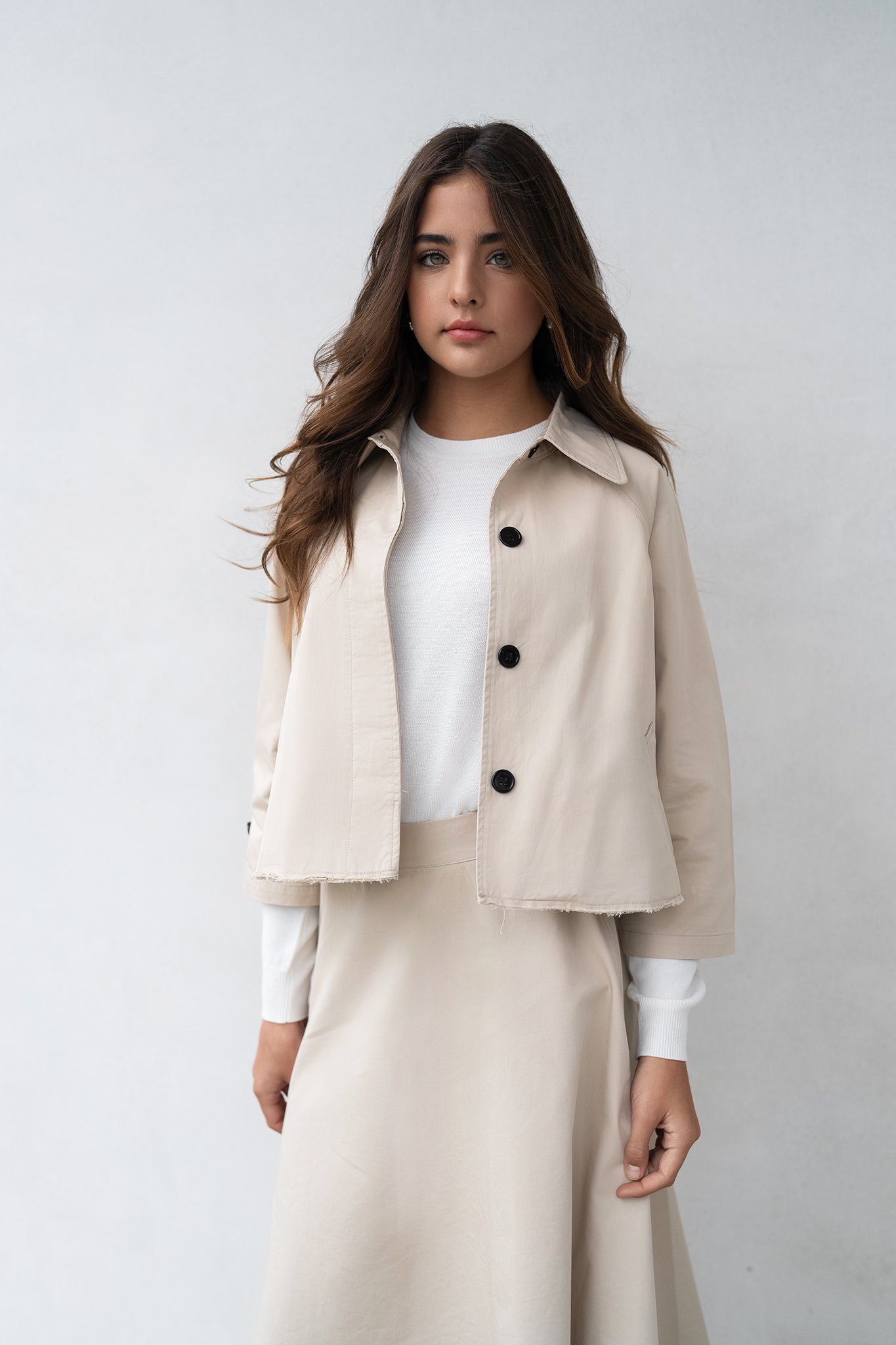 Jacket Skirt - Beige