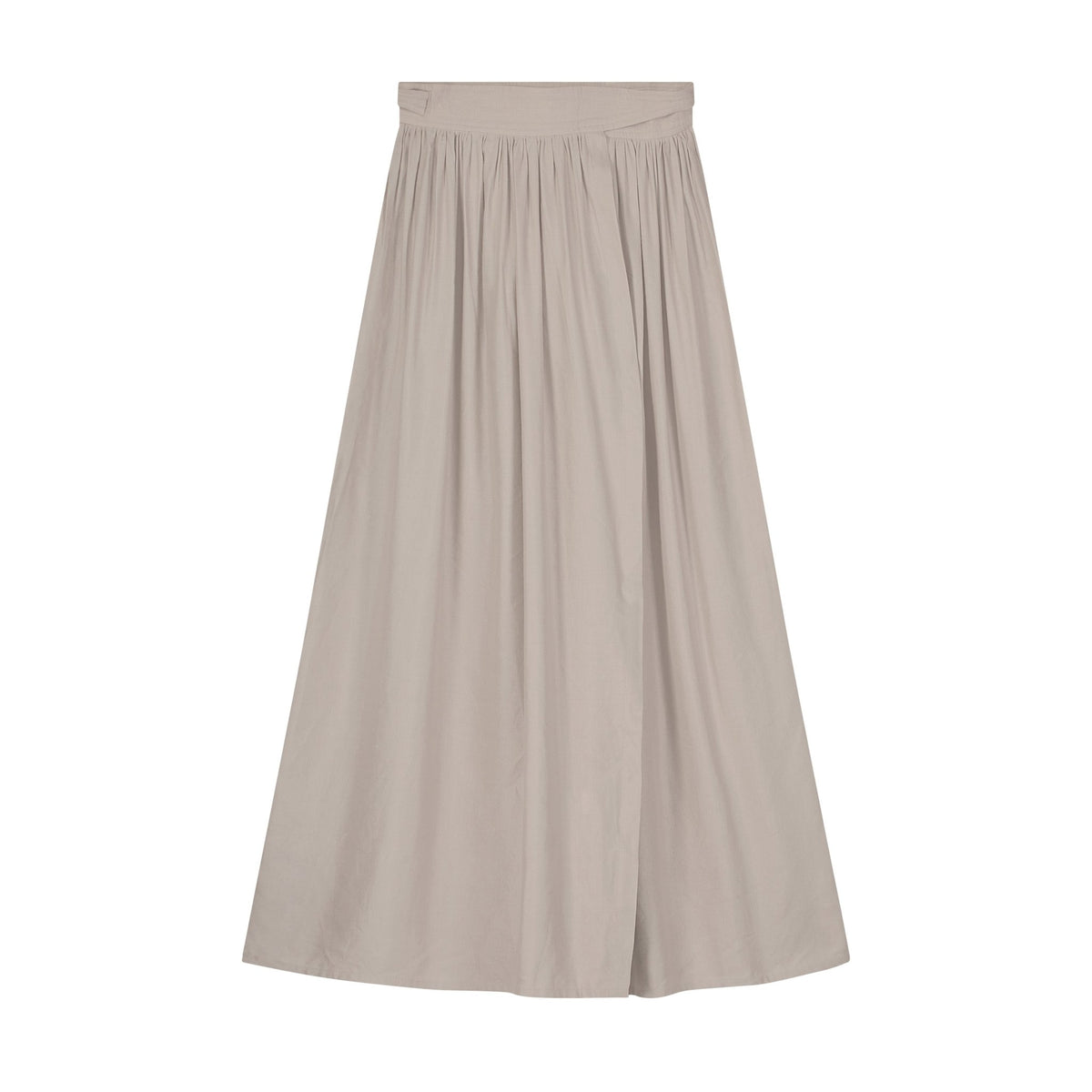Belted Wrap Skirt - Grey - shopndotm - Teen Clothing