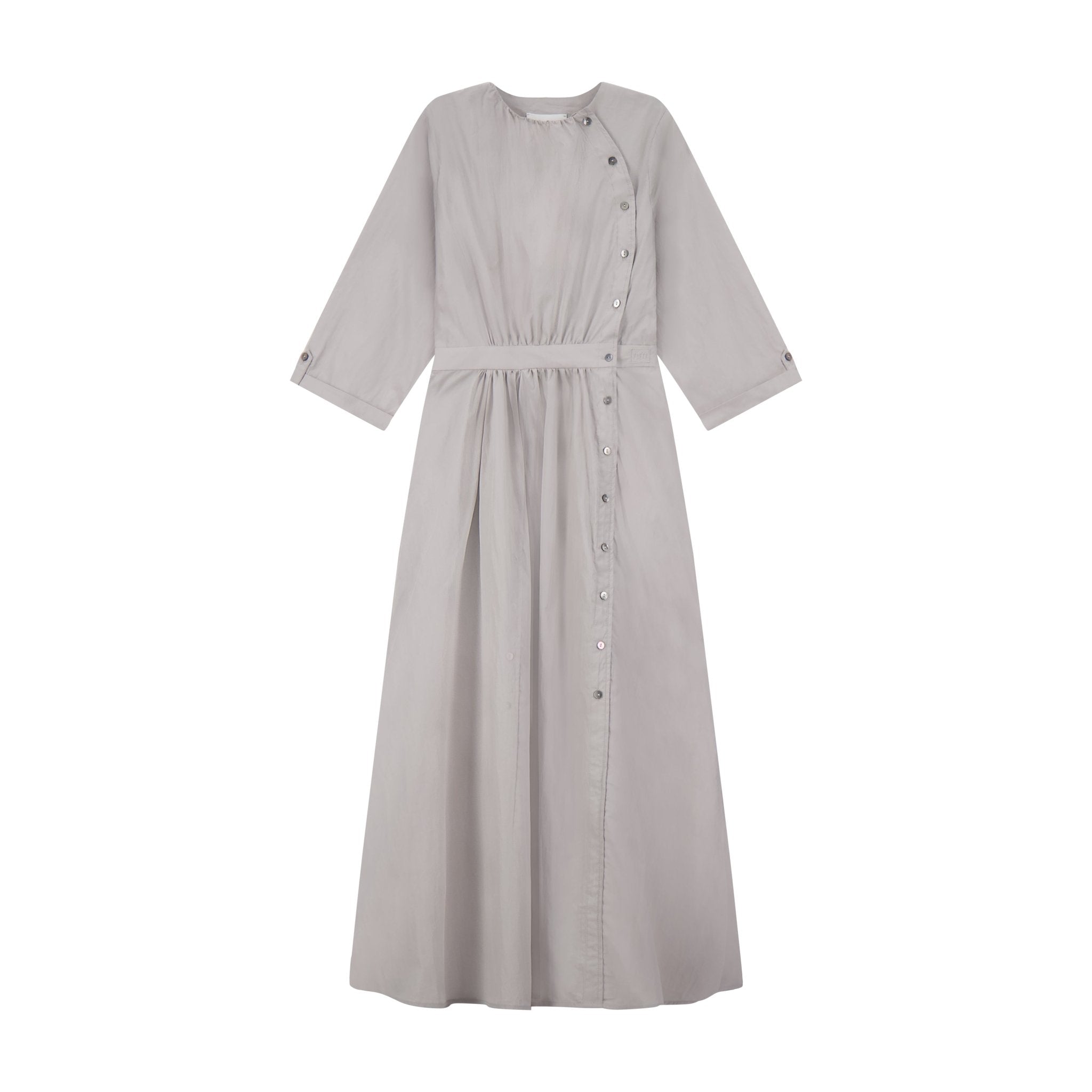 Breeze Cotton Dress - Grey - shopndotm - Teen Clothing
