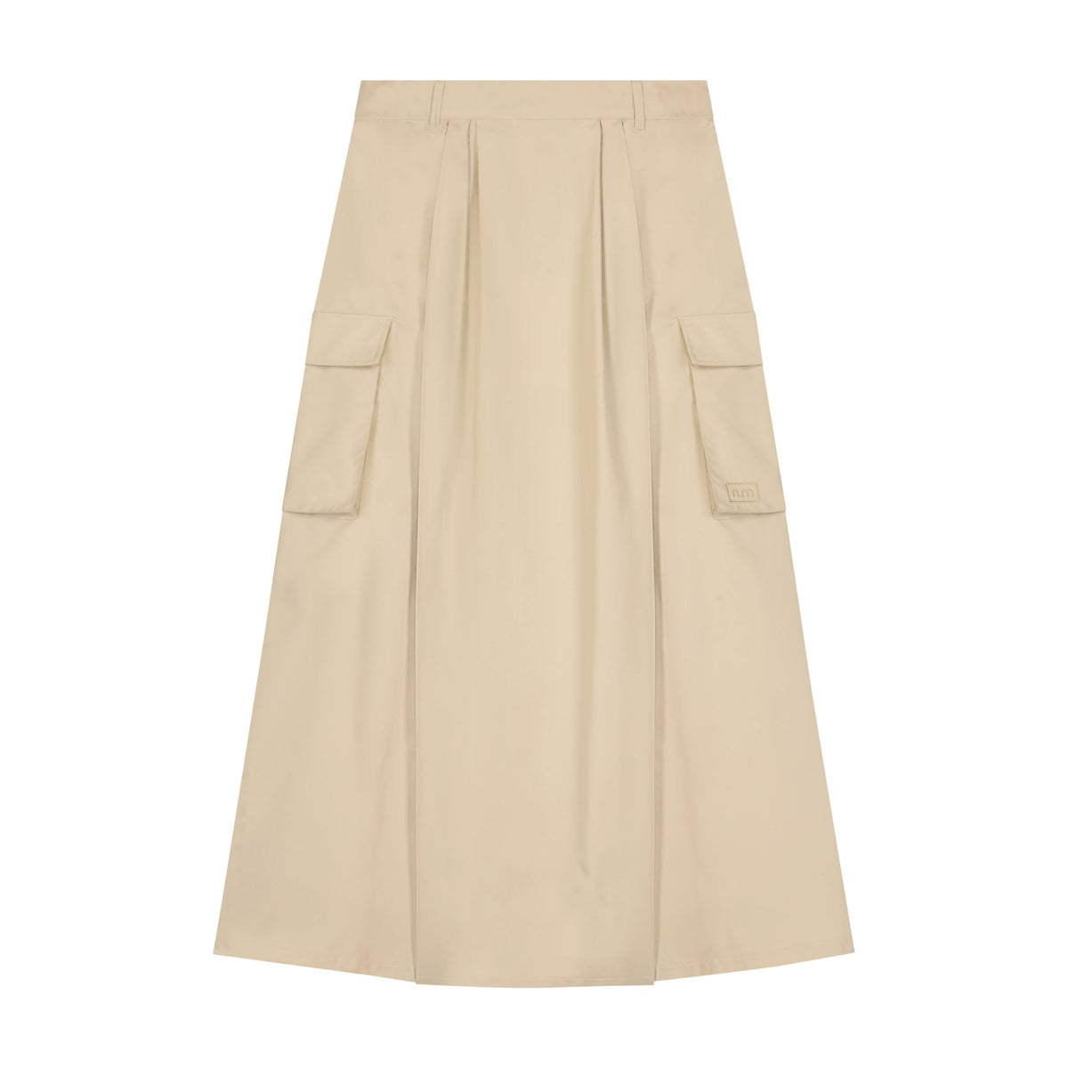 Cargo Pocket Skirt - Beige - shopndotm - Teen Clothing