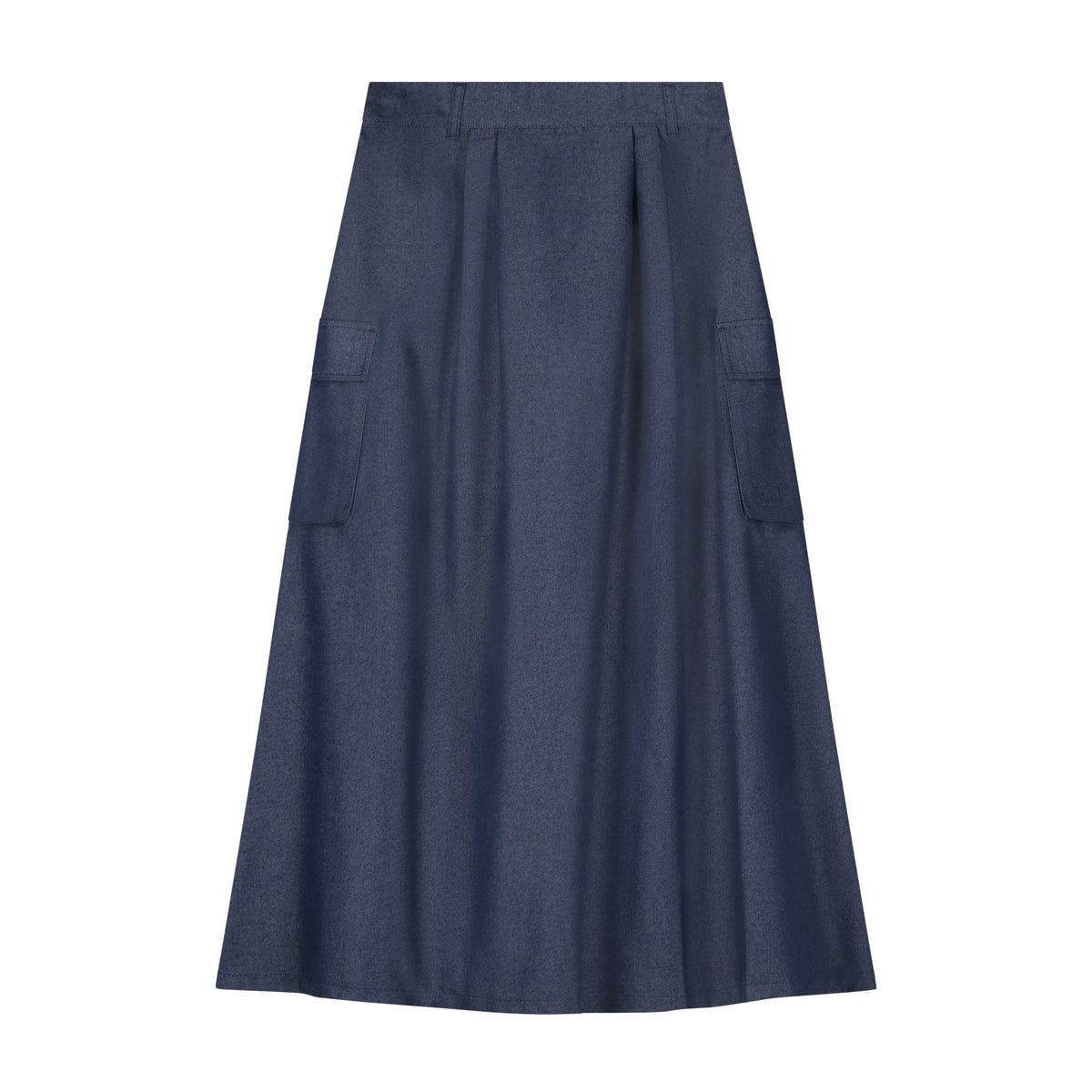Cargo Pocket Skirt - Denim Blue - shopndotm - Teen Clothing