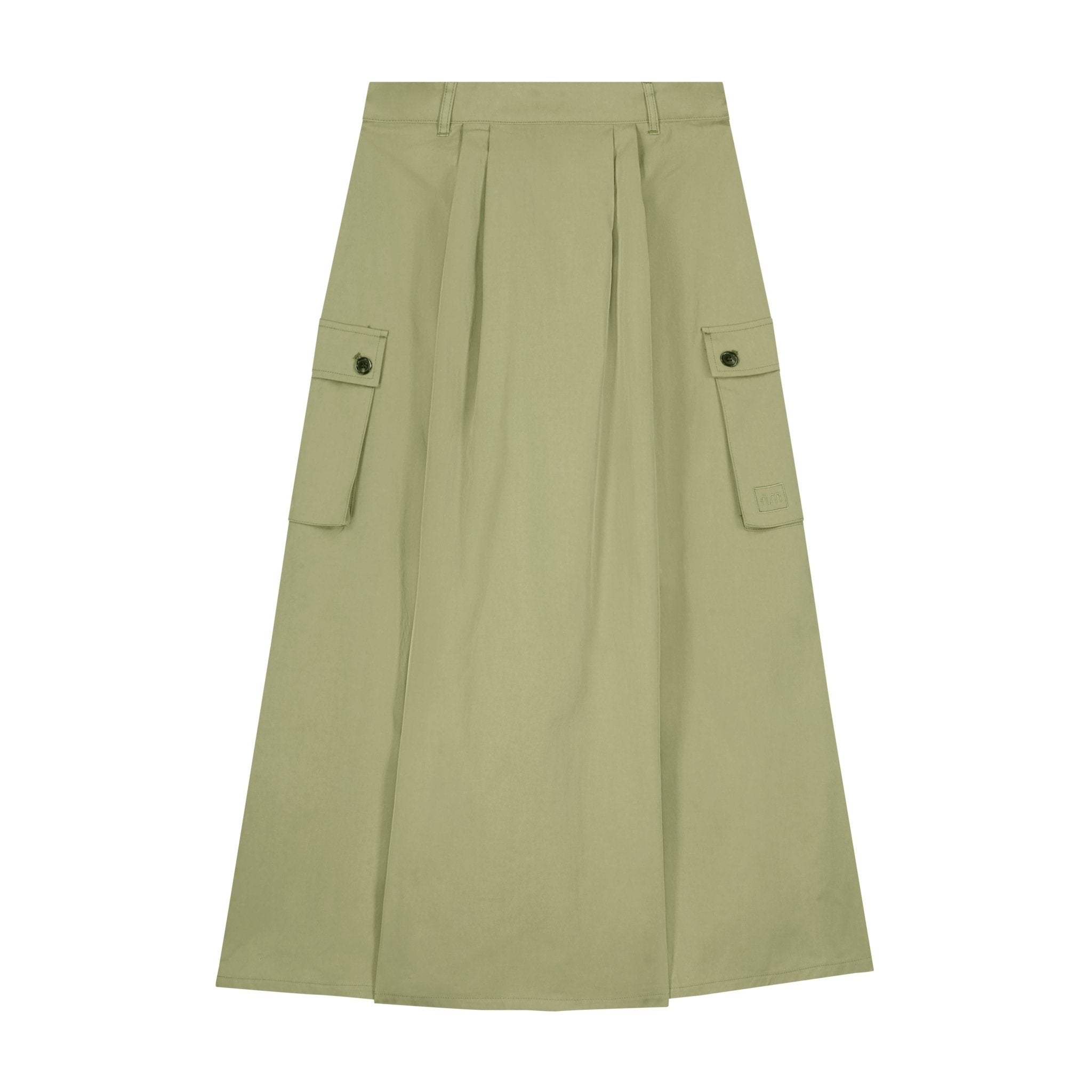 Cargo Pocket Skirt - Sage - shopndotm - Teen Clothing