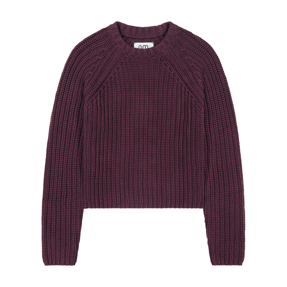 Chunky Straight Sweater - Burgundy - shopndotm - Young Adult/Women Clothing