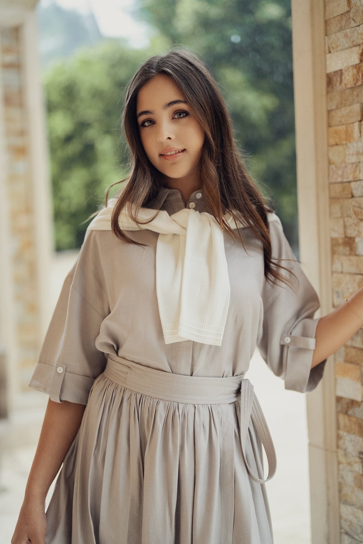 Fine Knit Cardigan - White - shopndotm - Young Adult/Women Clothing
