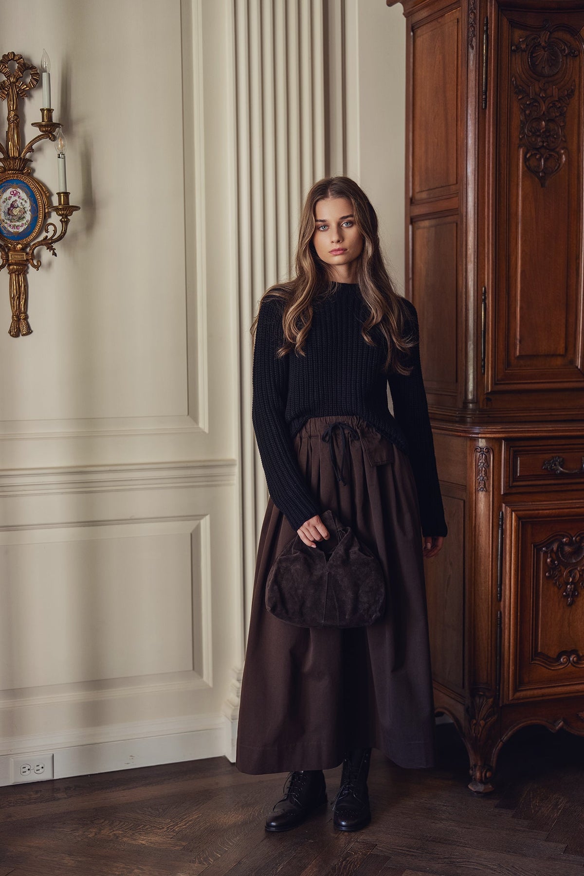 Gathered Skirt - shopndotm - Young Adult/Women Clothing