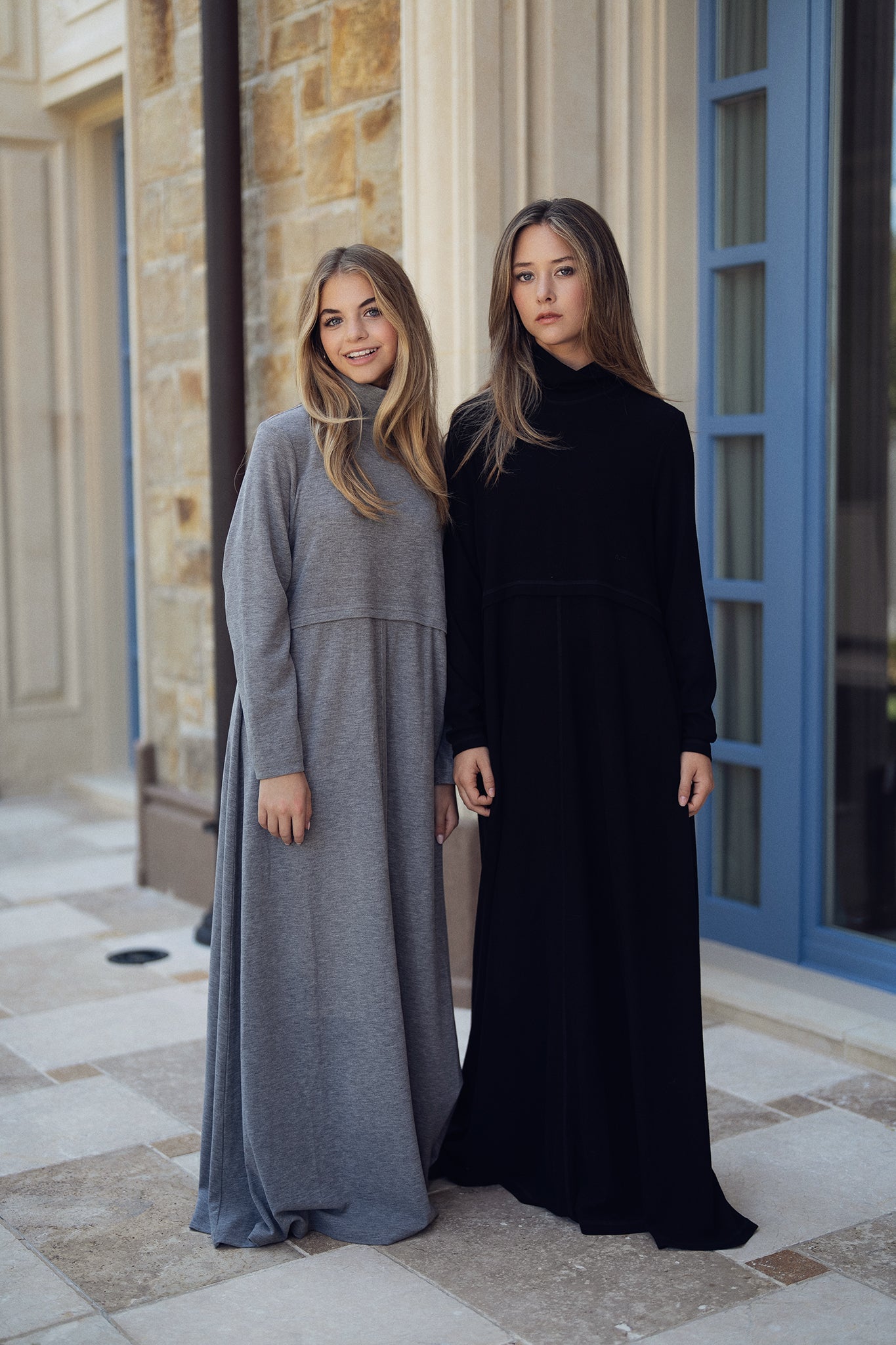 Jersey Long Sleeve Maxi - Black - shopndotm - Teen Clothing