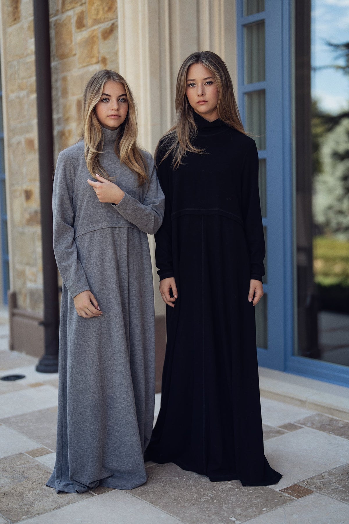 Jersey Long Sleeve Maxi - Black - shopndotm - Teen Clothing