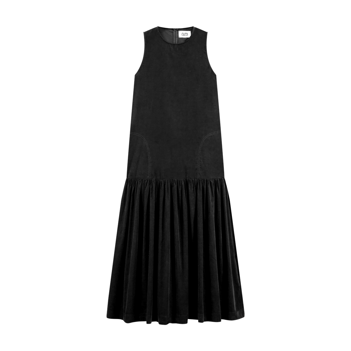 Longline Tiered Maxi - Black - shopndotm - Teen Clothing
