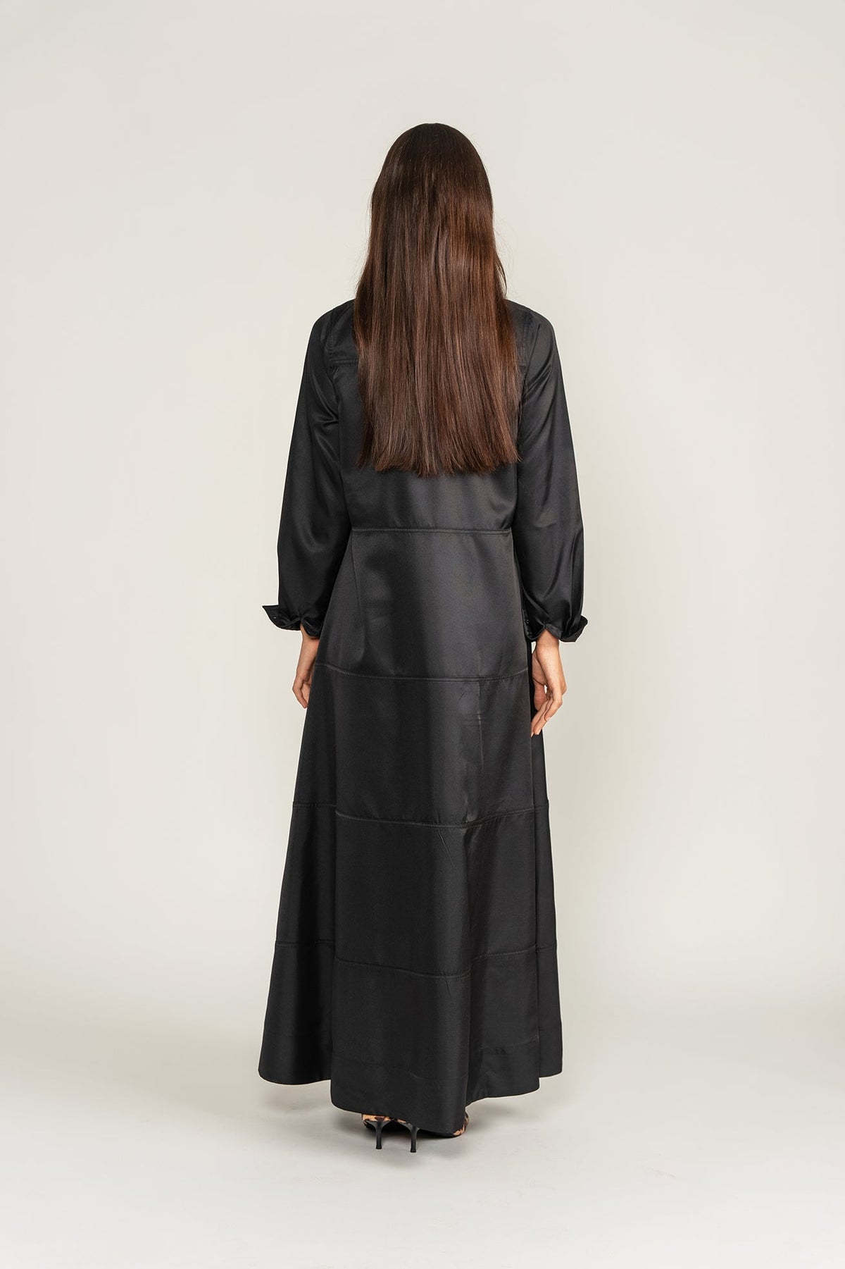 Maxi Dress W Pockets - Black - shopndotm - Teen Clothing