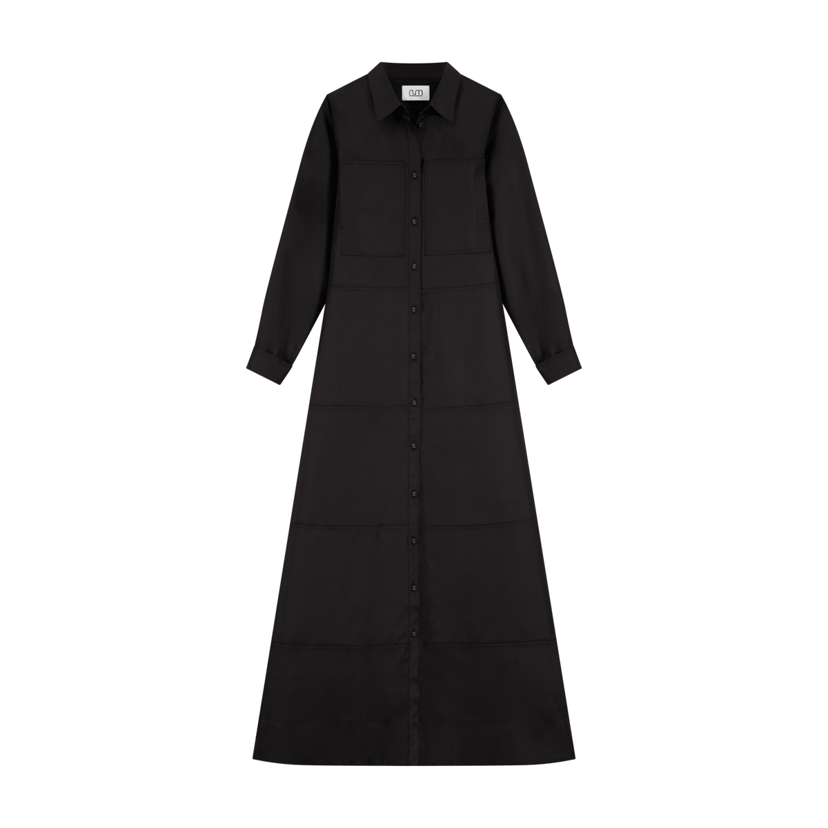 Maxi Dress W Pockets - Black - shopndotm - Young Adult/Women Clothing
