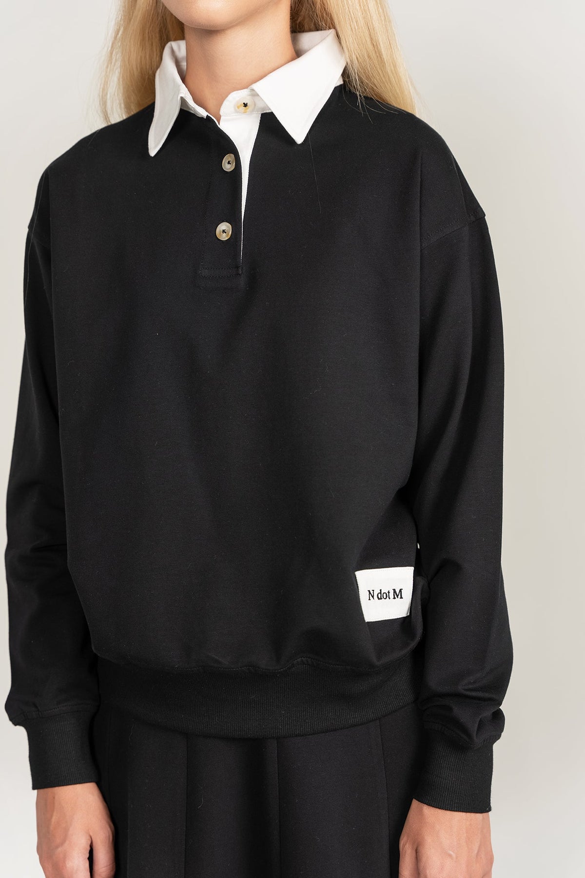 Polo Sweatshirt - shopndotm - Teen Clothing