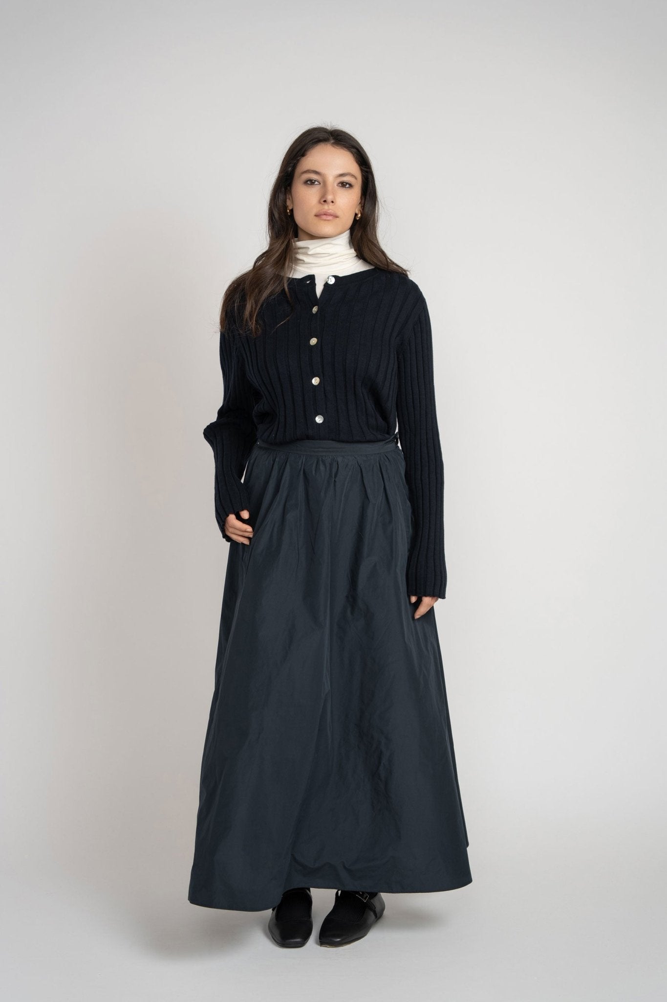 Ribbed Cardigan - shopndotm - Teen Clothing