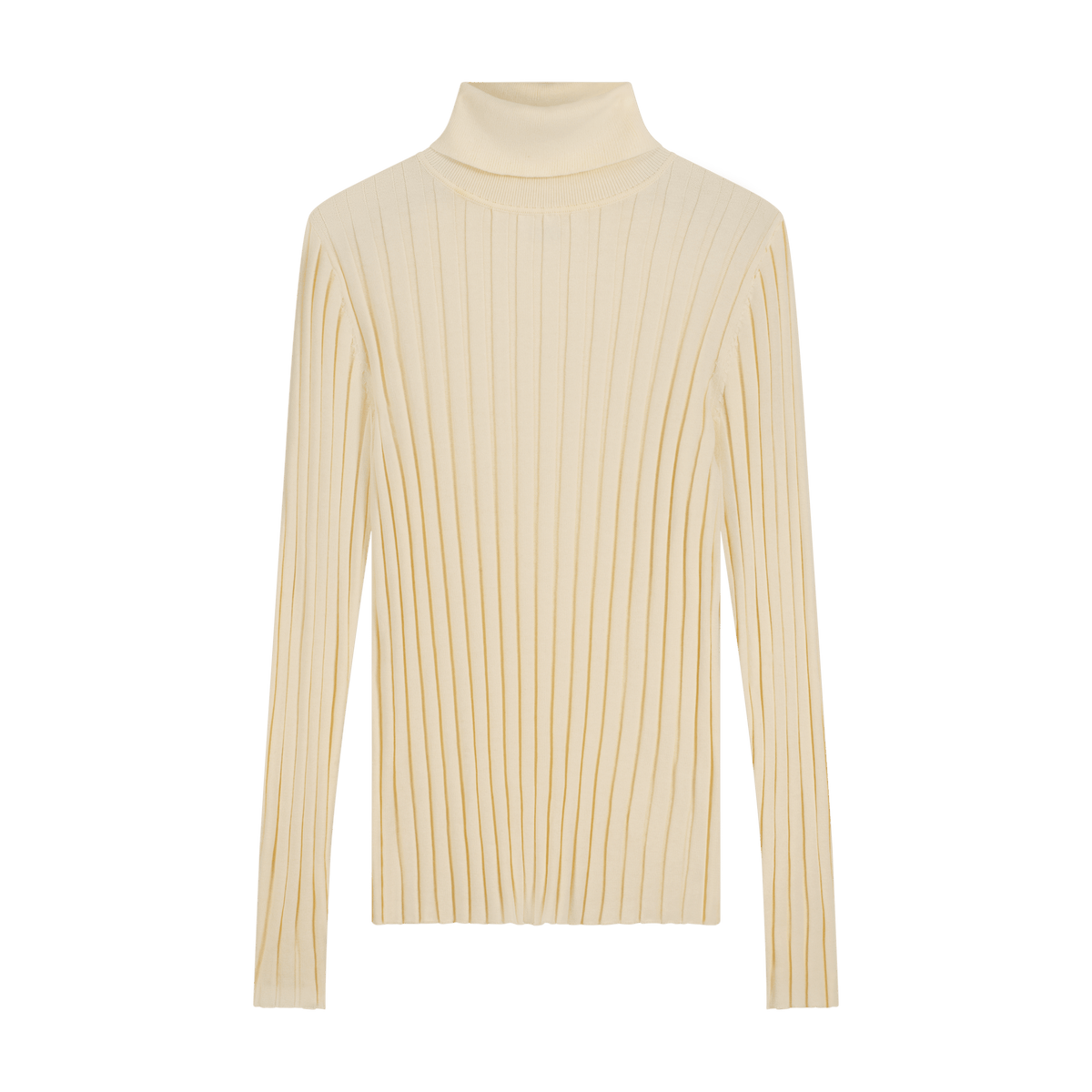 Ribbed Turtleneck - shopndotm - Young Adult/Women Clothing