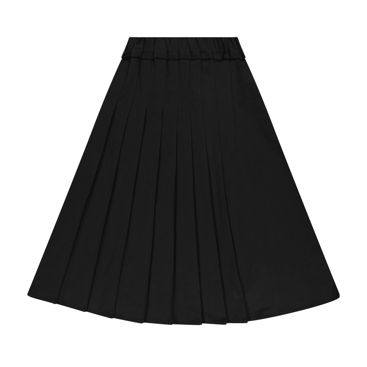 Side Panel Skirt - Black - shopndotm - Young Adult/Women Clothing
