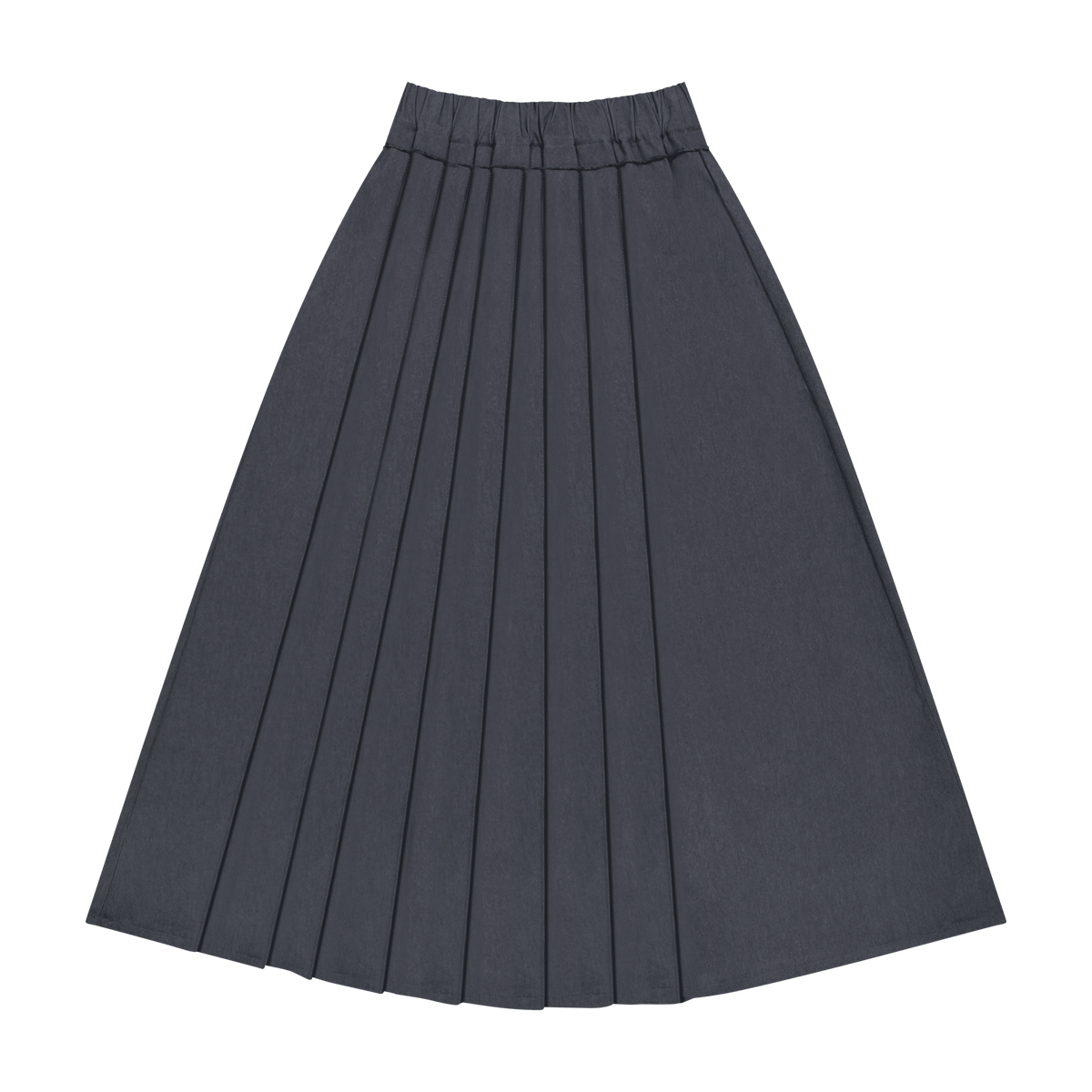 Side Panel Skirt - Dark Blue - shopndotm - Teen Clothing