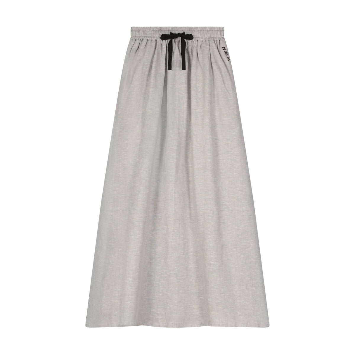 Sierra Linen Maxi Skirt - Grey - shopndotm - Teen Clothing