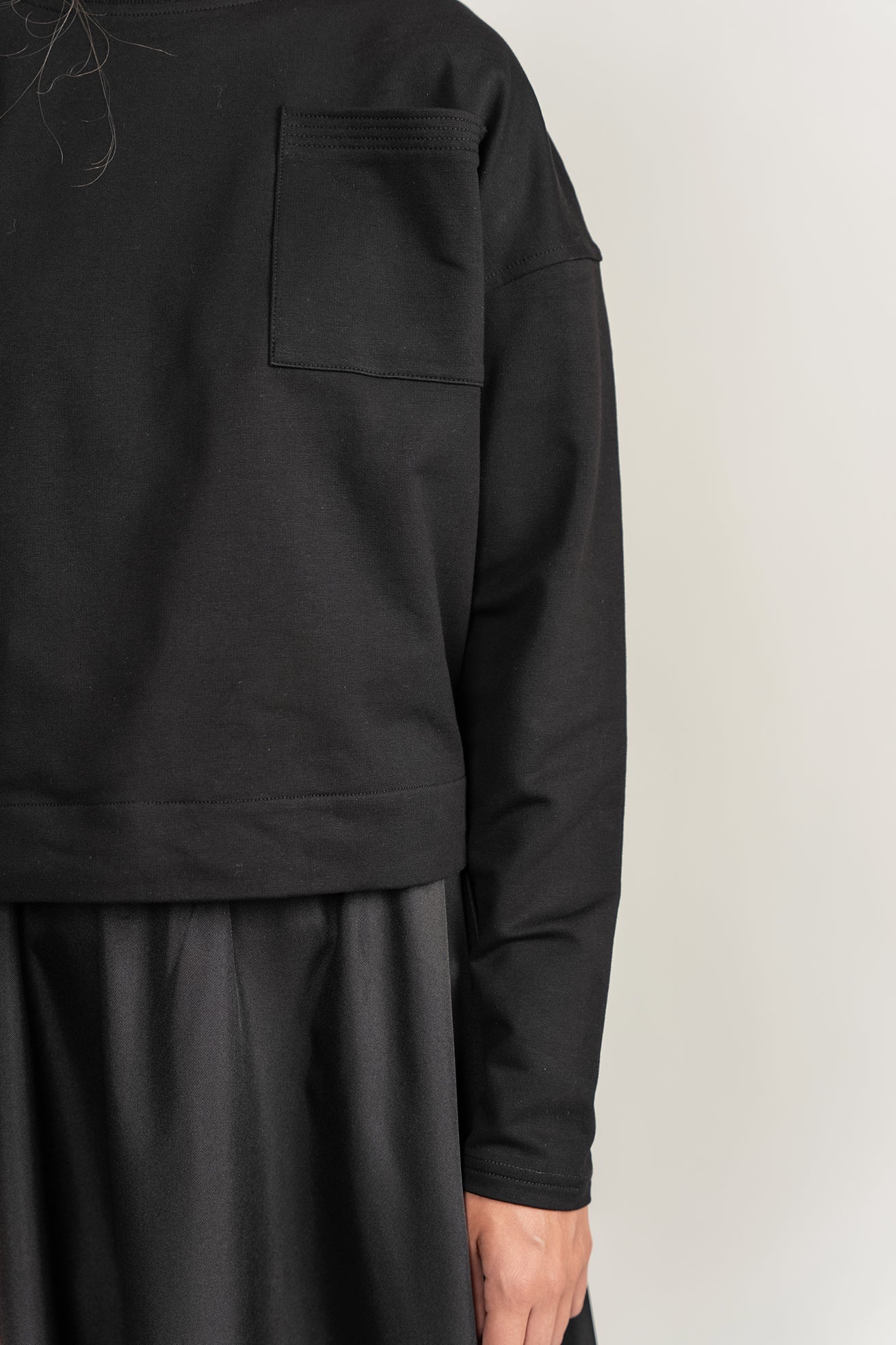 Silk Blend Set - Black - shopndotm - Teen Clothing