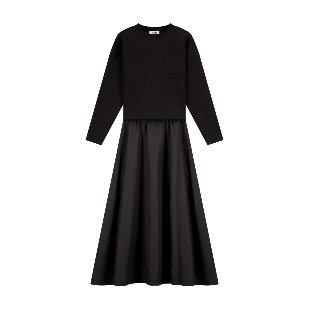 Silk Blend Set - Black - shopndotm - Teen Clothing