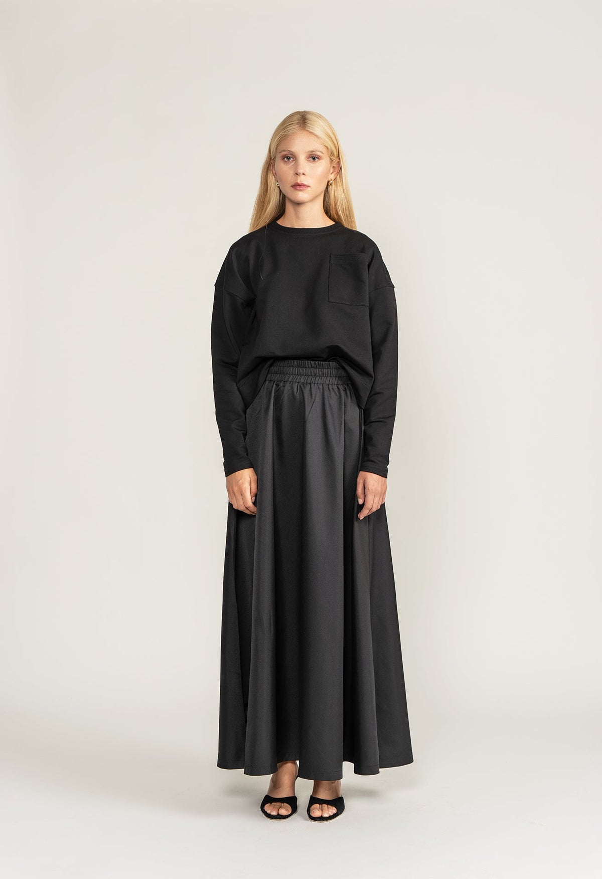 Silk Blend Set - Black - shopndotm - Young Adult/Women Clothing