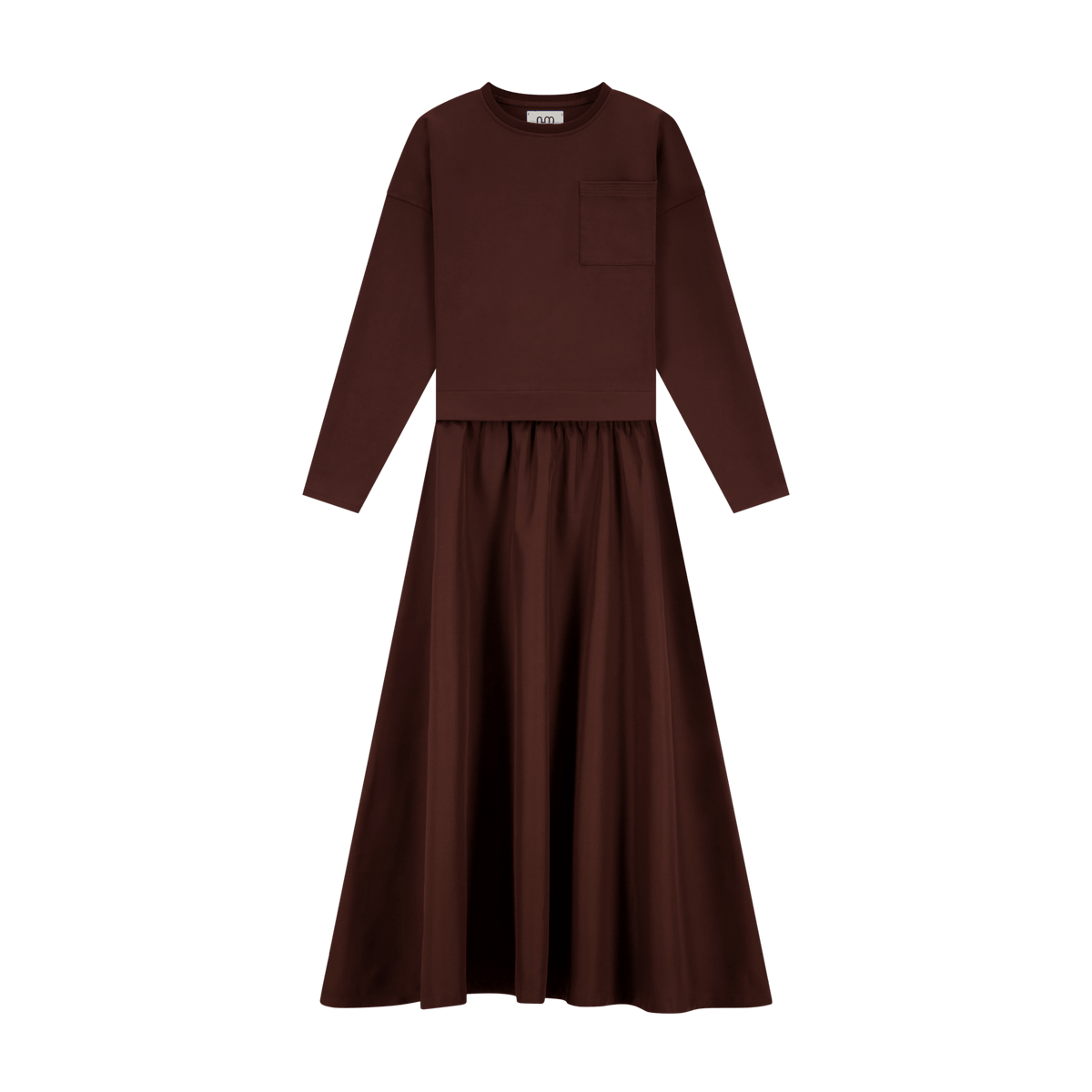 Silk Blend Set - Brown - shopndotm - Young Adult/Women Clothing