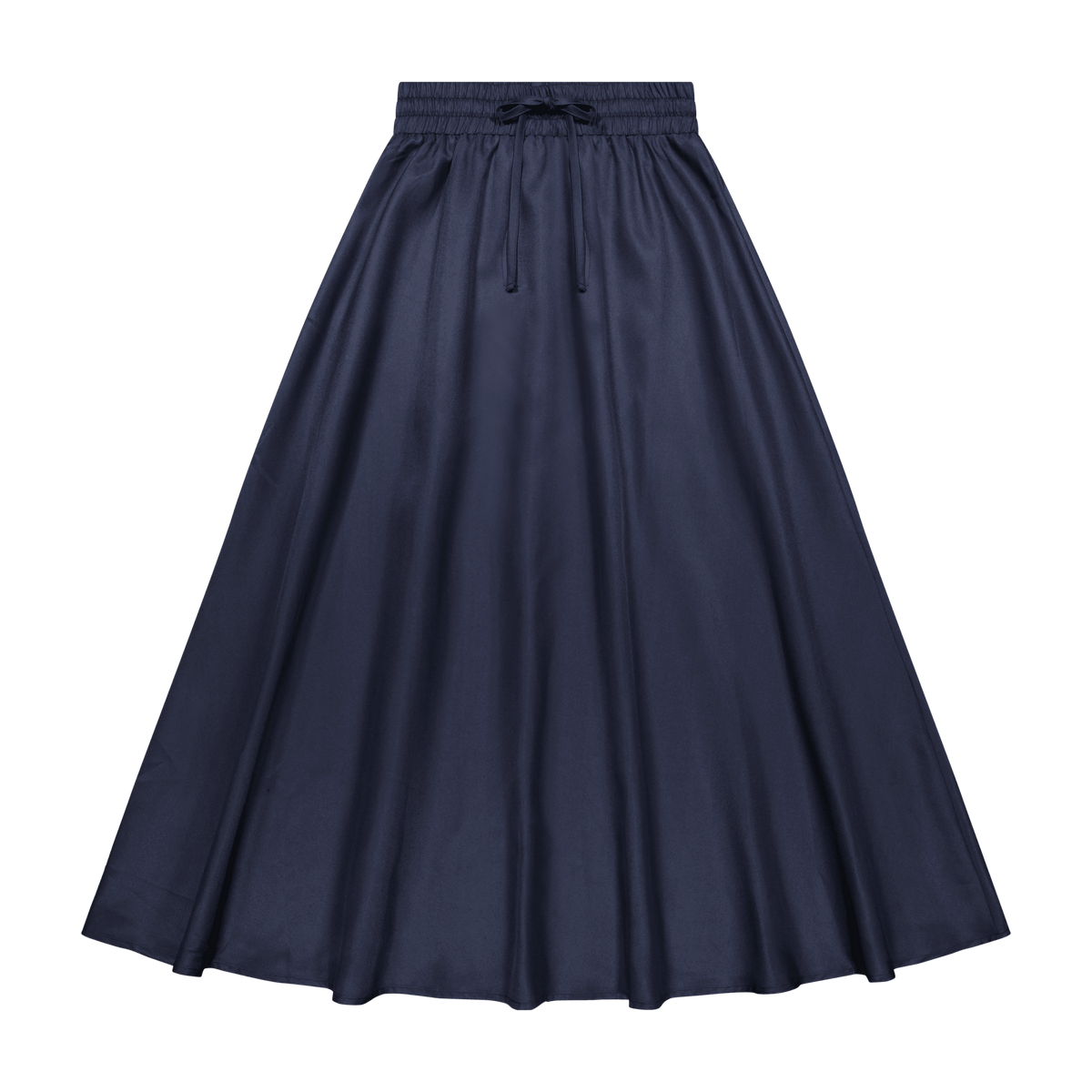 Silky Skirt - Navy - shopndotm - Young Adult/Women Clothing