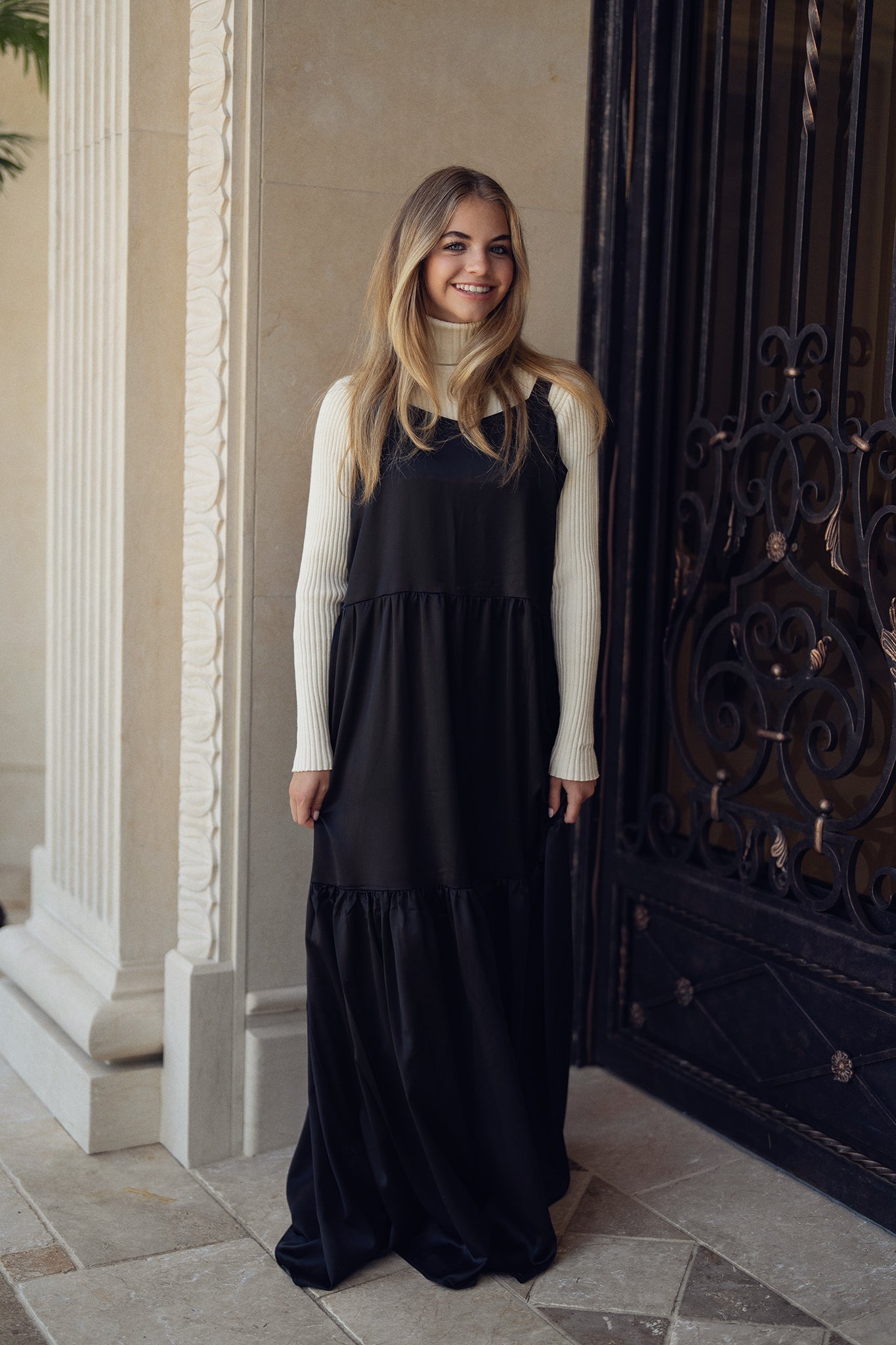 Slip Dress - Black - shopndotm - Teen Clothing