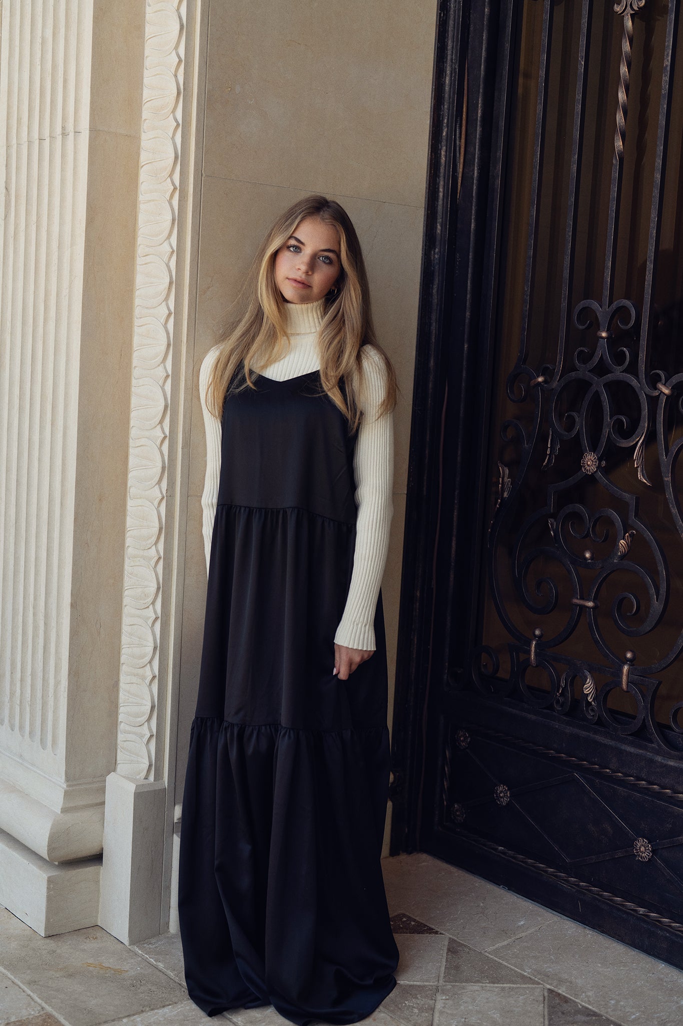 Slip Dress - Black - shopndotm - Teen Clothing