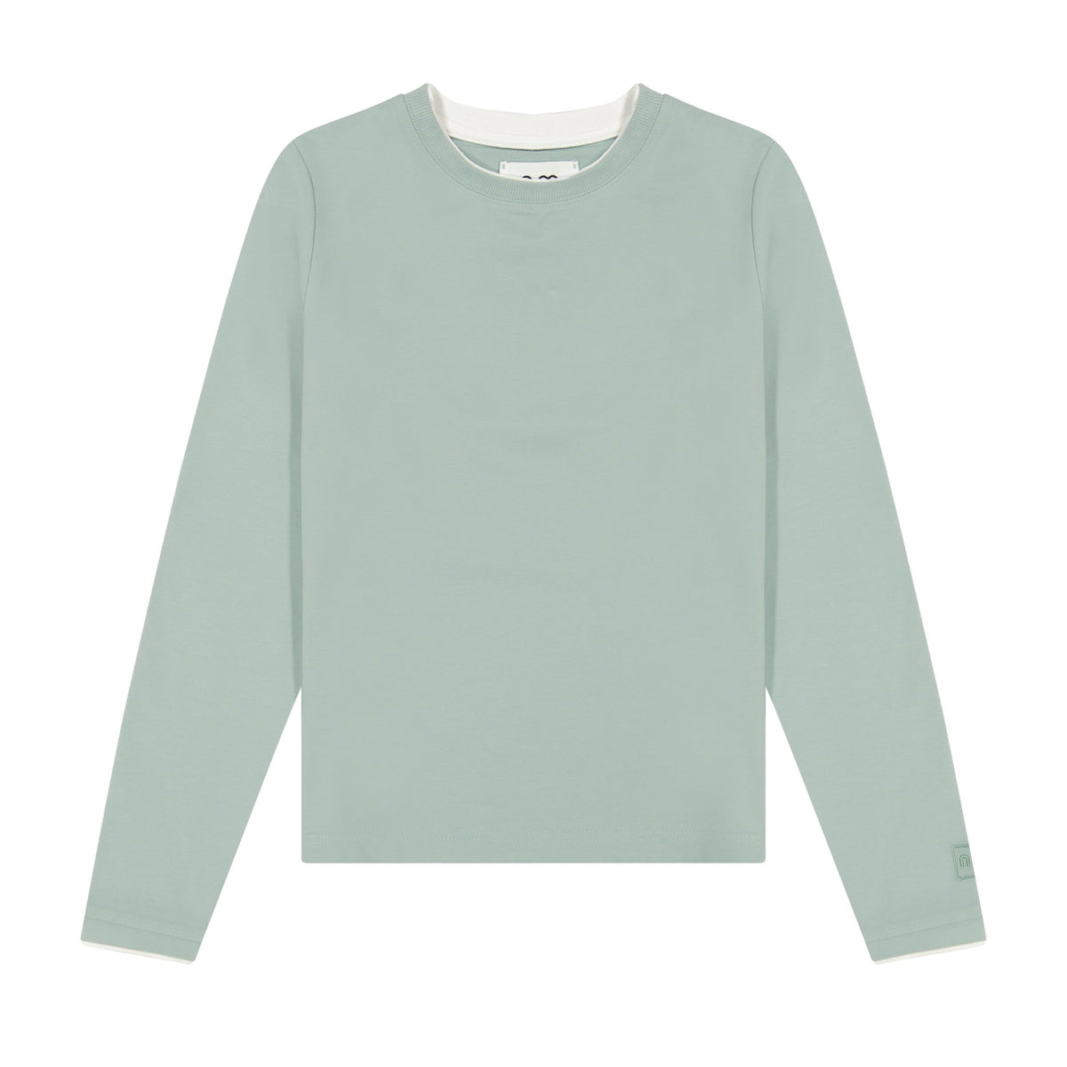 Solid Crewneck Tee - Sea - shopndotm - Teen Clothing